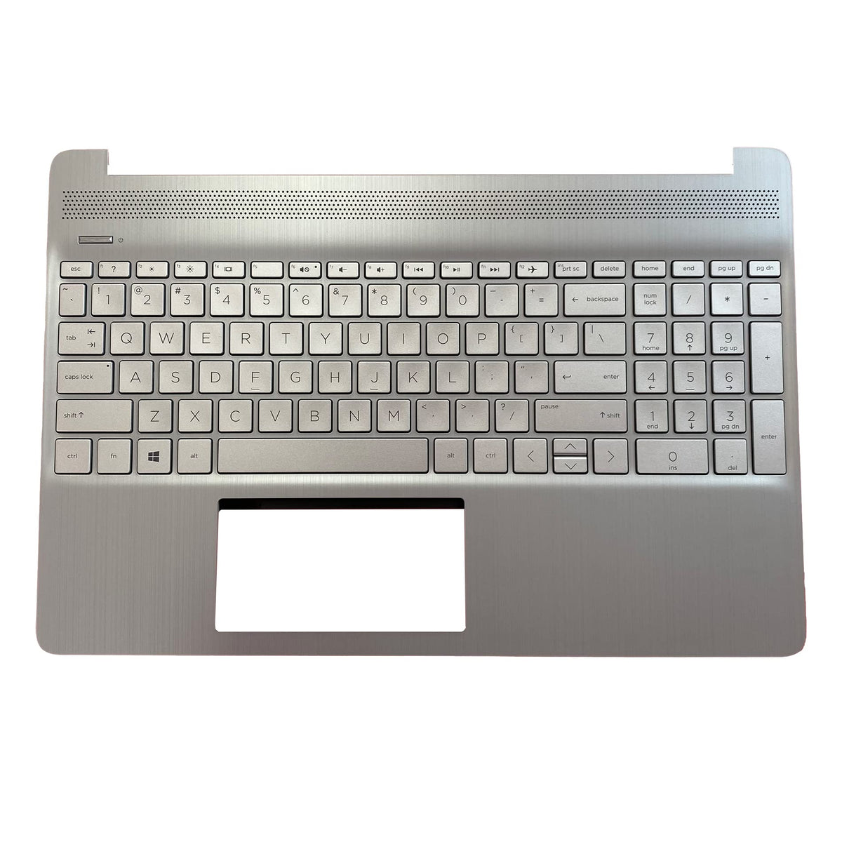 Funda Superior de Teclado Repuesto HP Plateado L63578-001