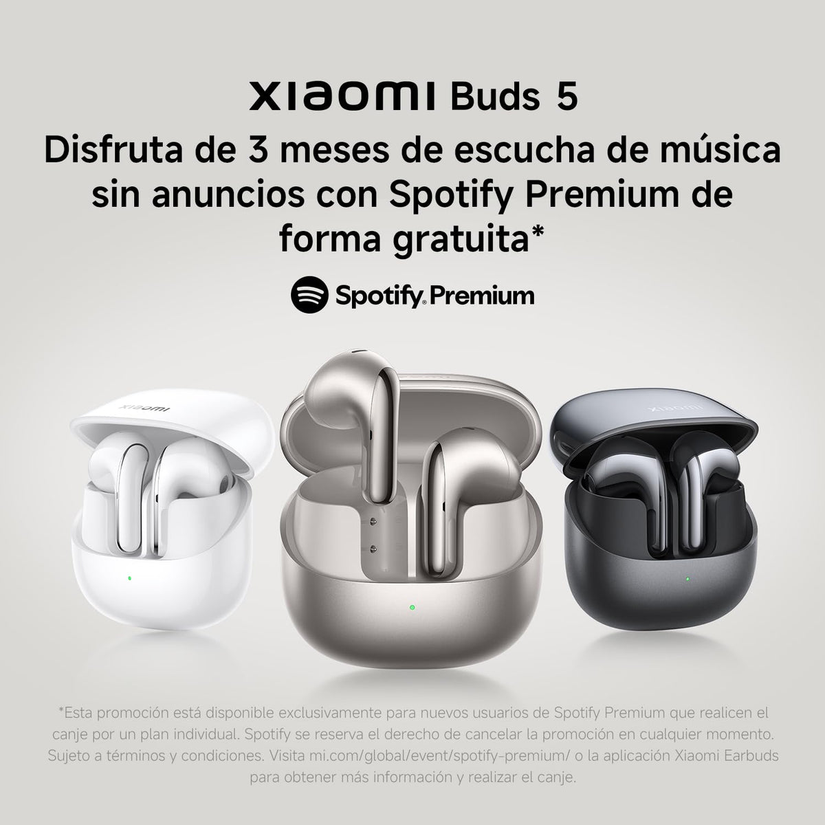 Auriculares True Wireless Xiaomi Negro Bluetooth