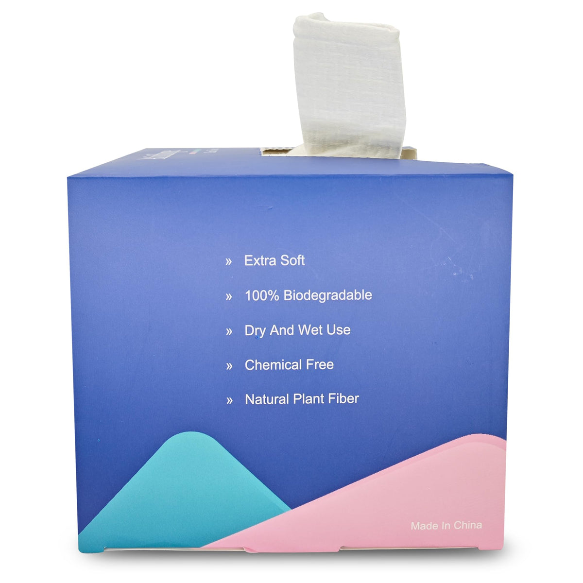 Atitifope - Toalla de limpieza desechable, toalla facial húmeda y seca, toalla para eliminar el maquillaje, 24,86 x 30 cm (1 caja)