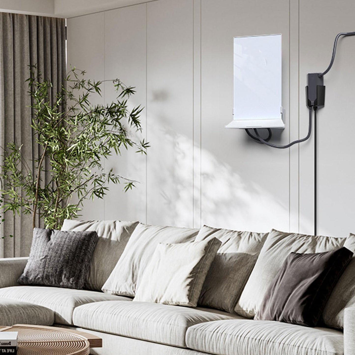 Soporte de Pared para Enrutador Starlink, Kits de Soporte de Montaje en Pared, Colgador para Enrutadores WiFi de Malla V2 con Tornillo, Fácil Instalación