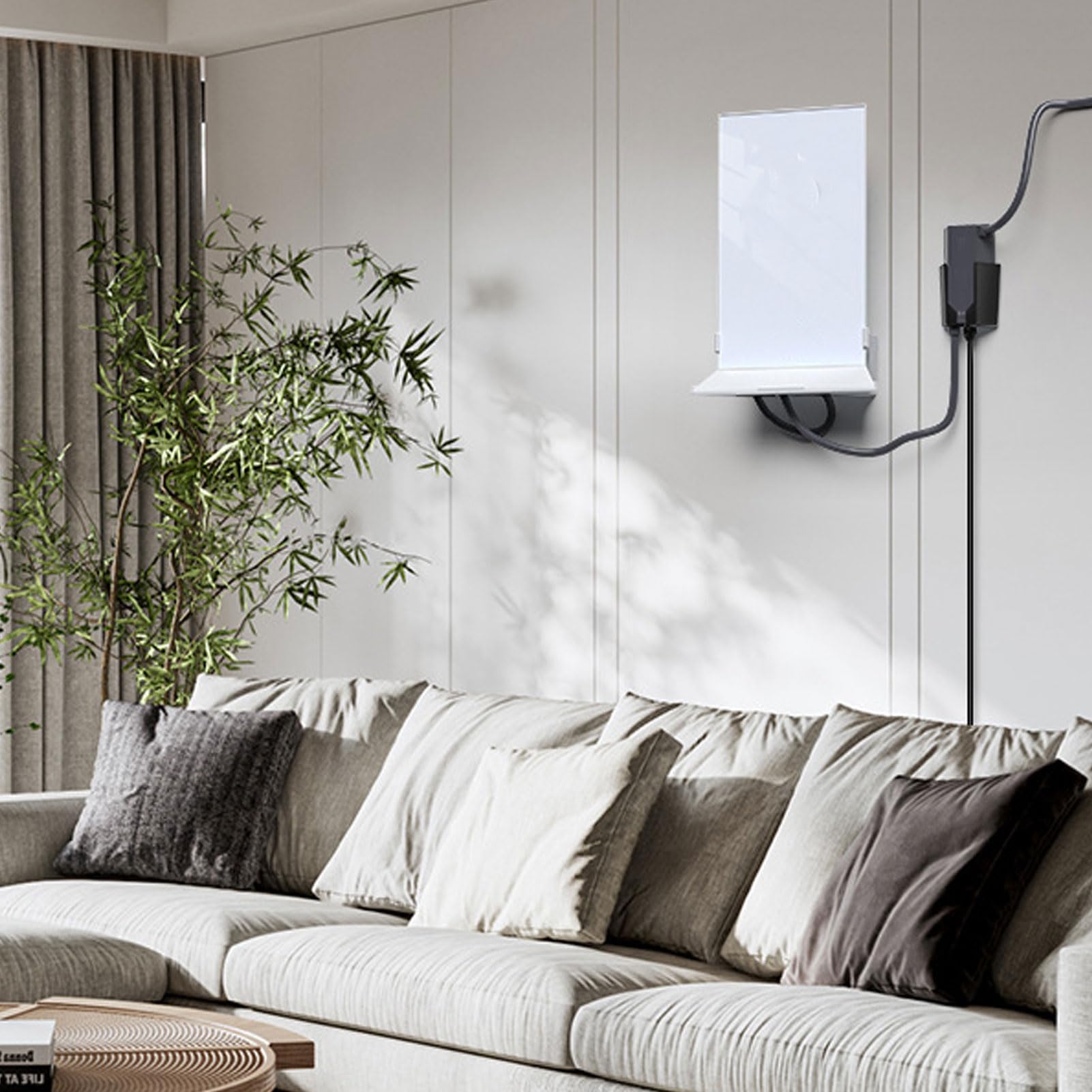 Soporte de Pared Starlink Blanco para Enrutadores WiFi de Malla V2 con Tornillo y Fácil Instalación