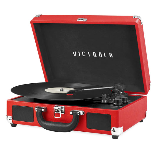Reproductor de Discos Victrola Bluetooth Maleta Tocadiscos 3 Velocidades