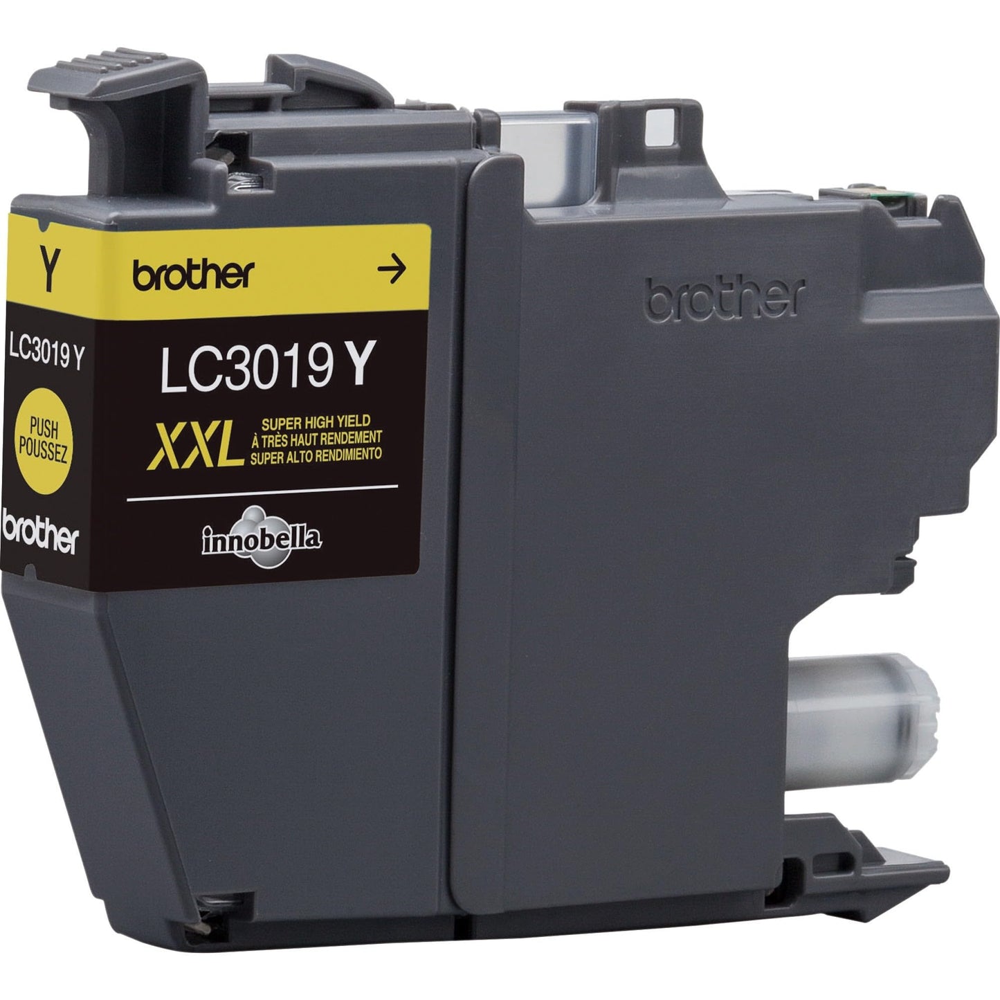 BROTHER - Cartucho de tinta de alto rendimiento LC3019Y, amarillo, 1 paquete en embalaje minorista