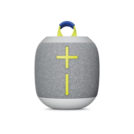 Ultimate Ears WONDERBOOM 4, Bocina Bluetooth portátil Resistente al Agua con Graves potentes y Sonido de 360 Grados, Bocina Flotante a Prueba de Polvo con Alcance de 40 Metros - Gris