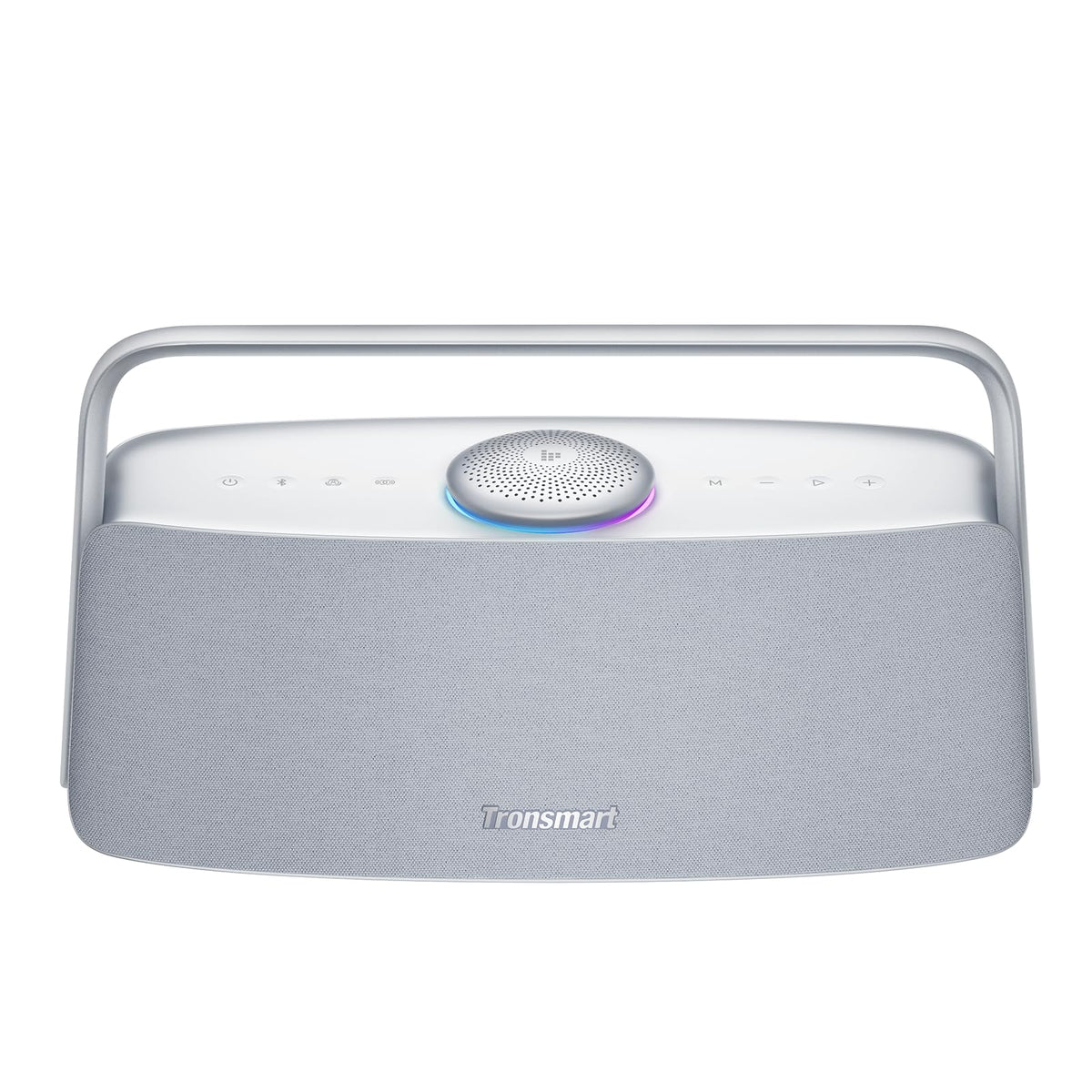 Bocina Portátil Tronsmart Fiitune X30 Negro Hi-Res Audio 3 Canales para el Hogar Resistente al Agua IPX6 con Sonido Espacial Inmersivo