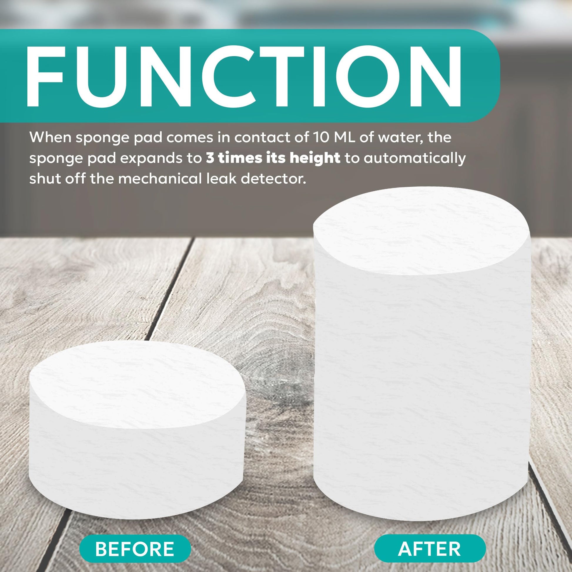 Almohadillas Metpure Repuesto para Detectores Automáticos en Sistemas de Filtración de Agua