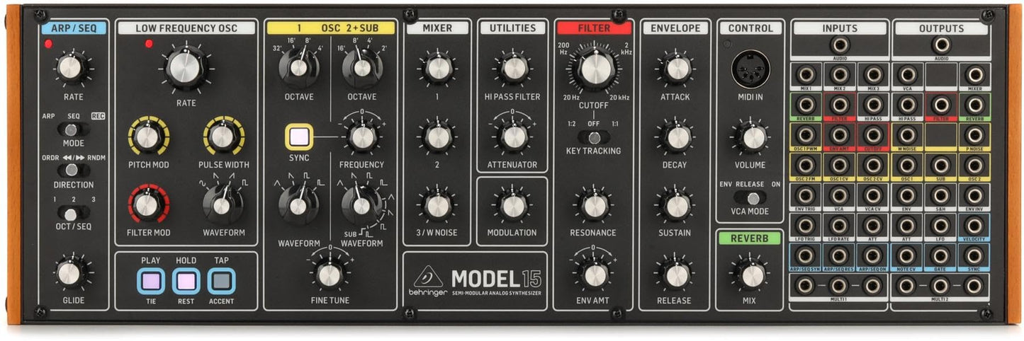 Behringer Model 15 Sintetizador analógico semimodular