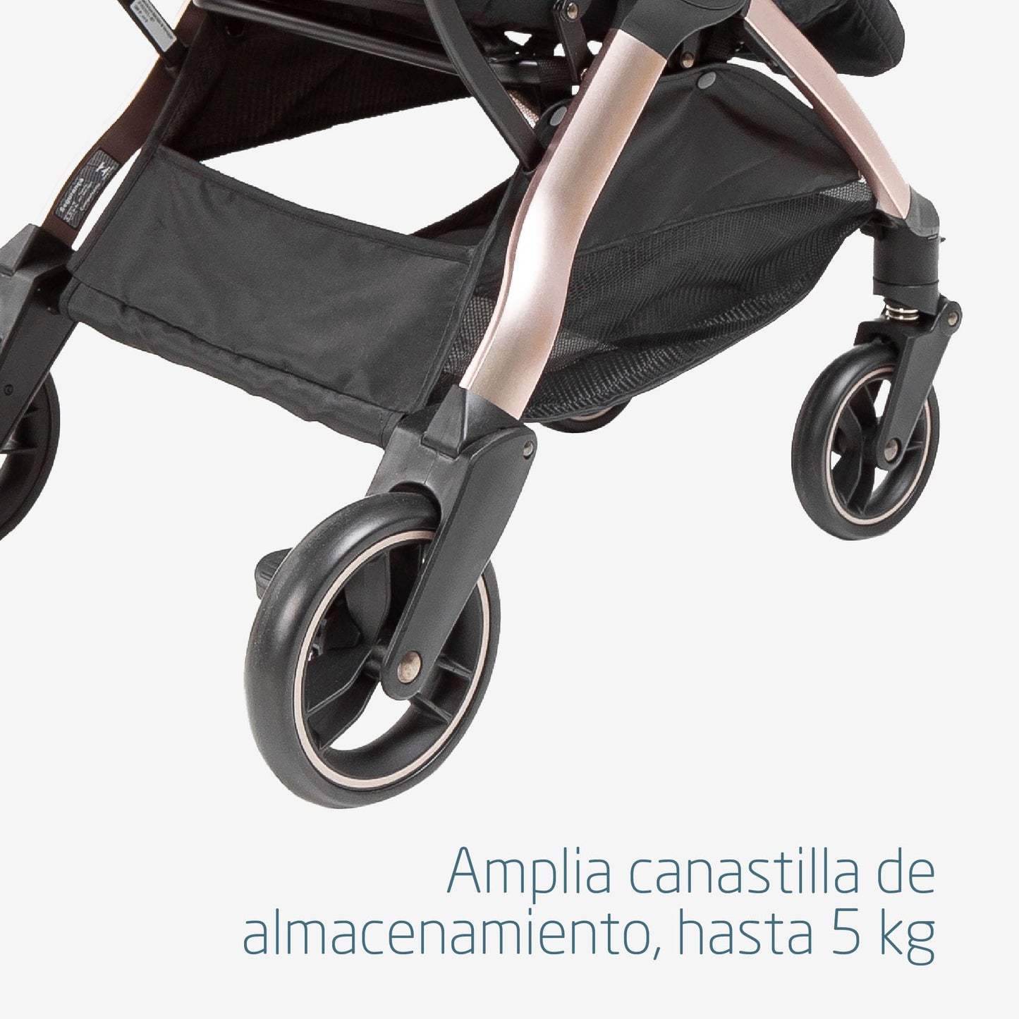 Carriola Ligera Maxi Cosi Eva2 Gris con Diseño Compacto para Viajes para Bebé