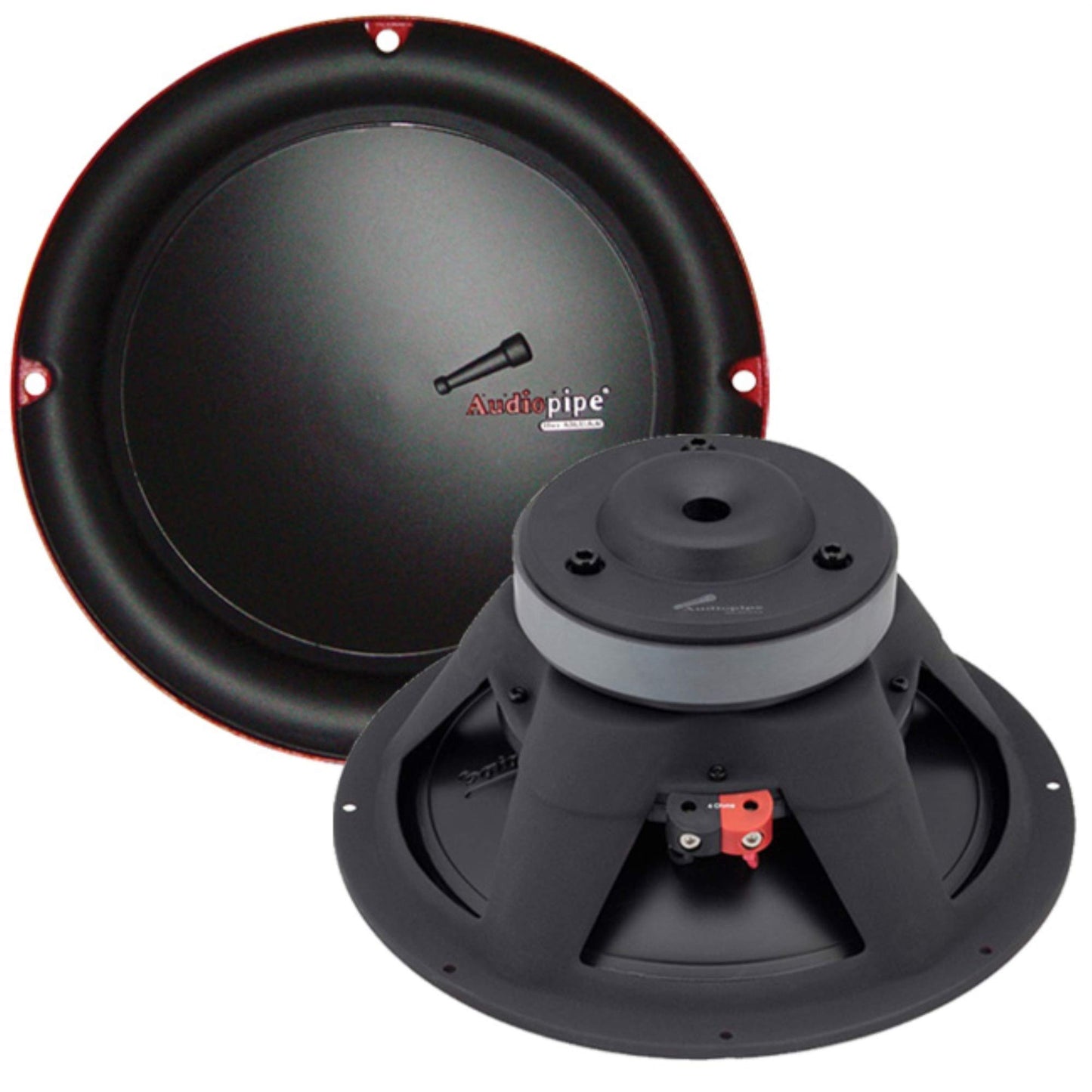 Audiopipe TS-CAR6 - Subwoofer de 6 Pulgadas, 150 vatios máx. 4 ohmios, Bobina de Voz de 1.5 Pulgadas, 4 Capas, Negro