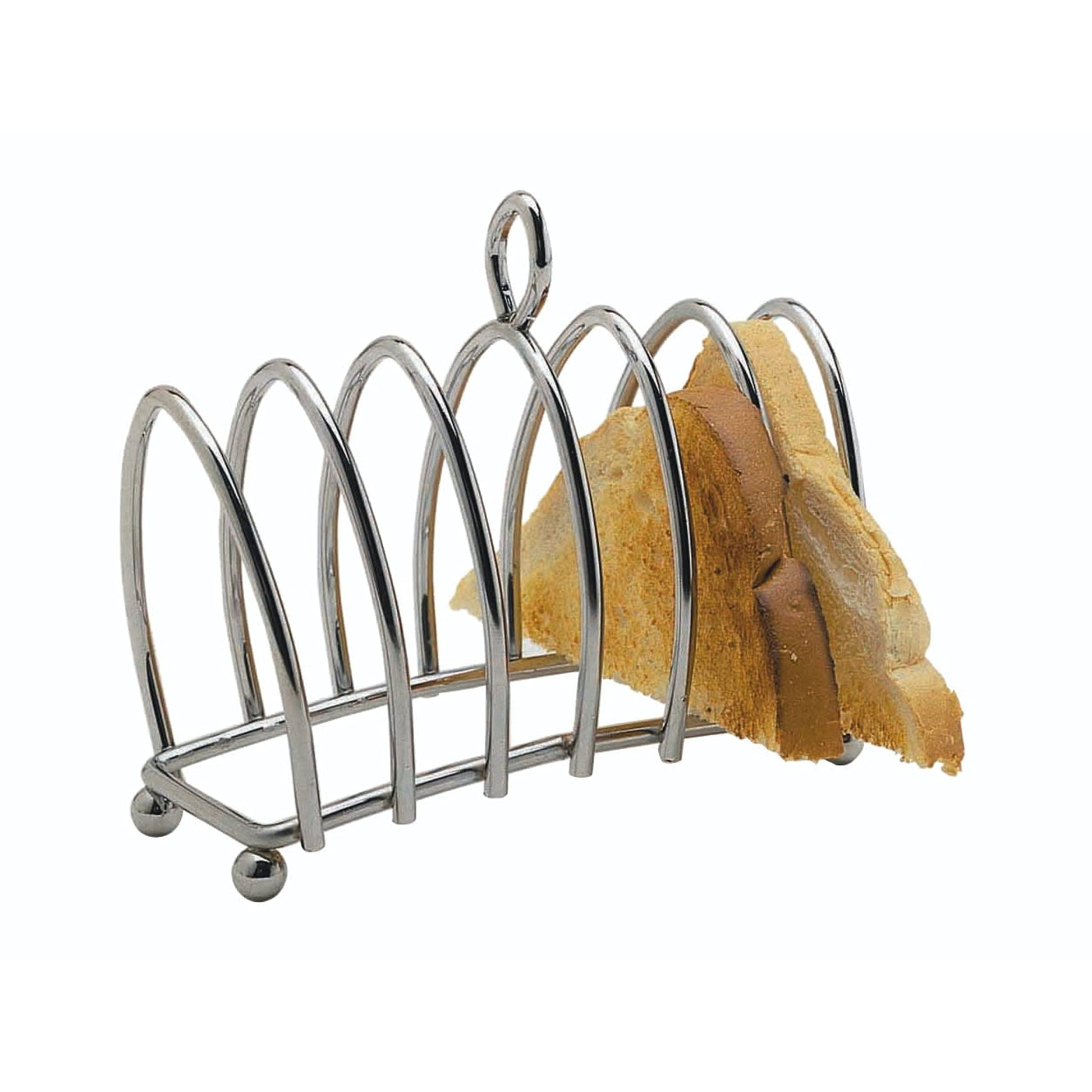 Kitchen Craft - Soporte para tostadas (6 rebanadas, cromado)