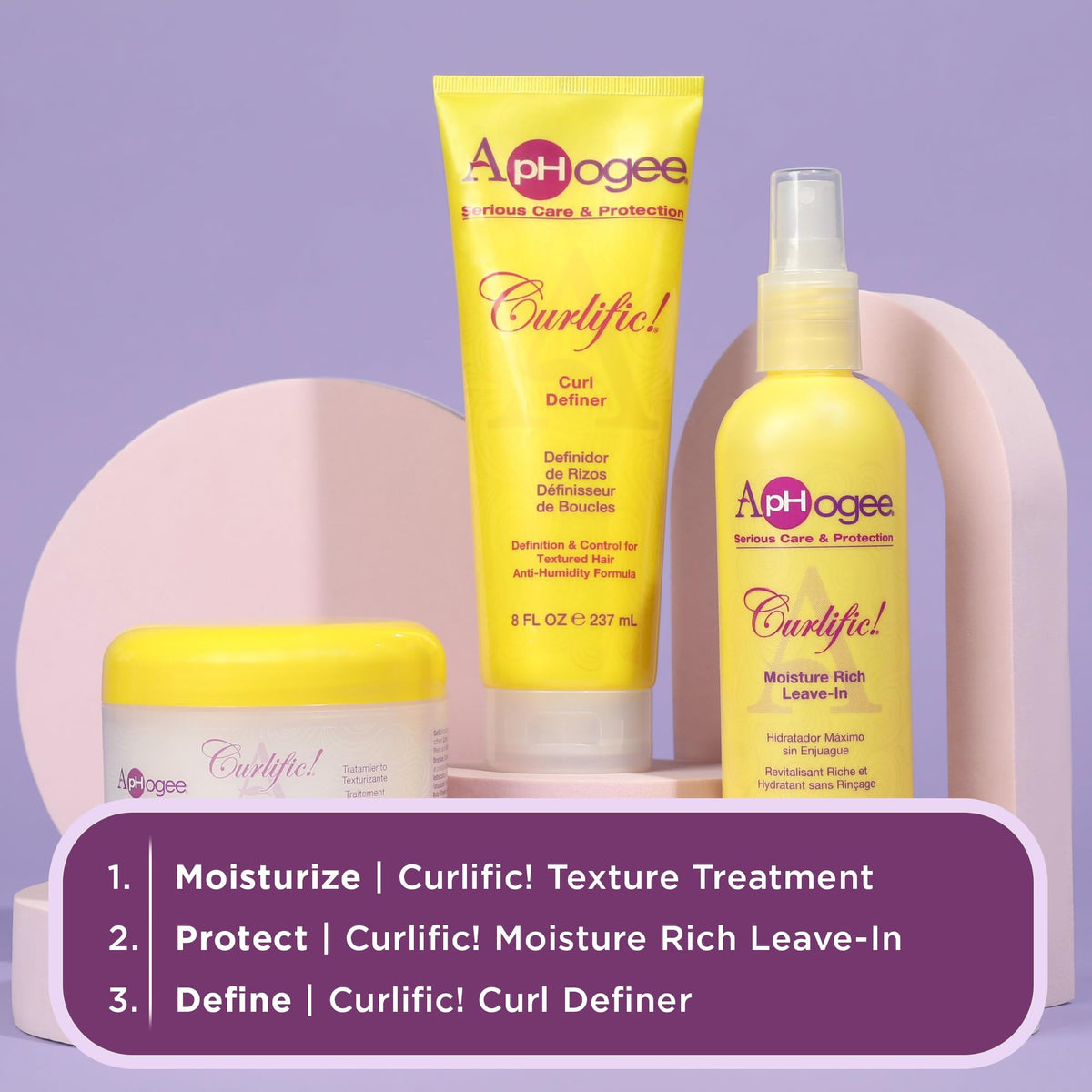 Aphogee Curlific Curl Definer, 8 Ounce