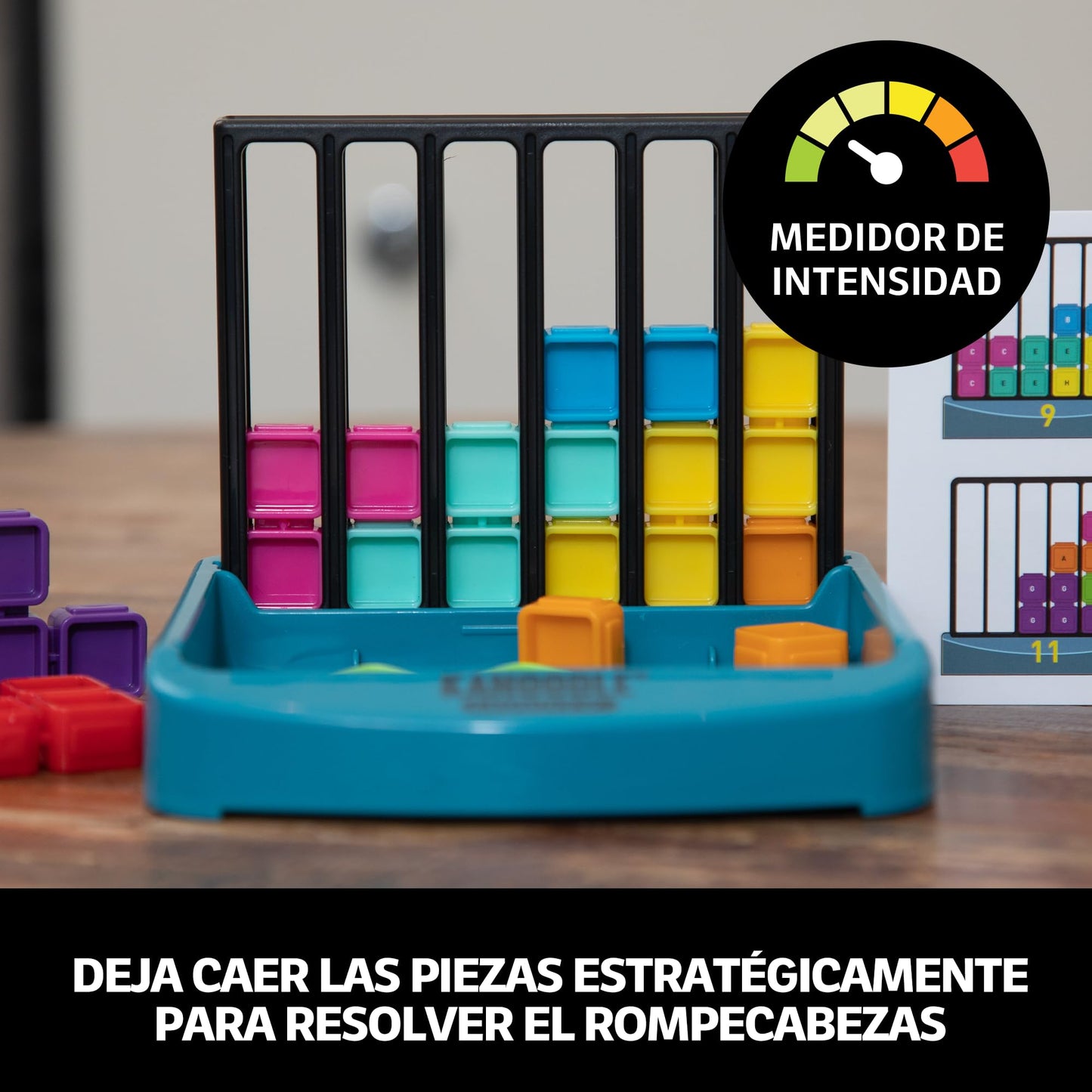Juego Educativo Insights Kanoodle Gravity Brain Bending Puzzle para Niños, Adolescentes y Adultos