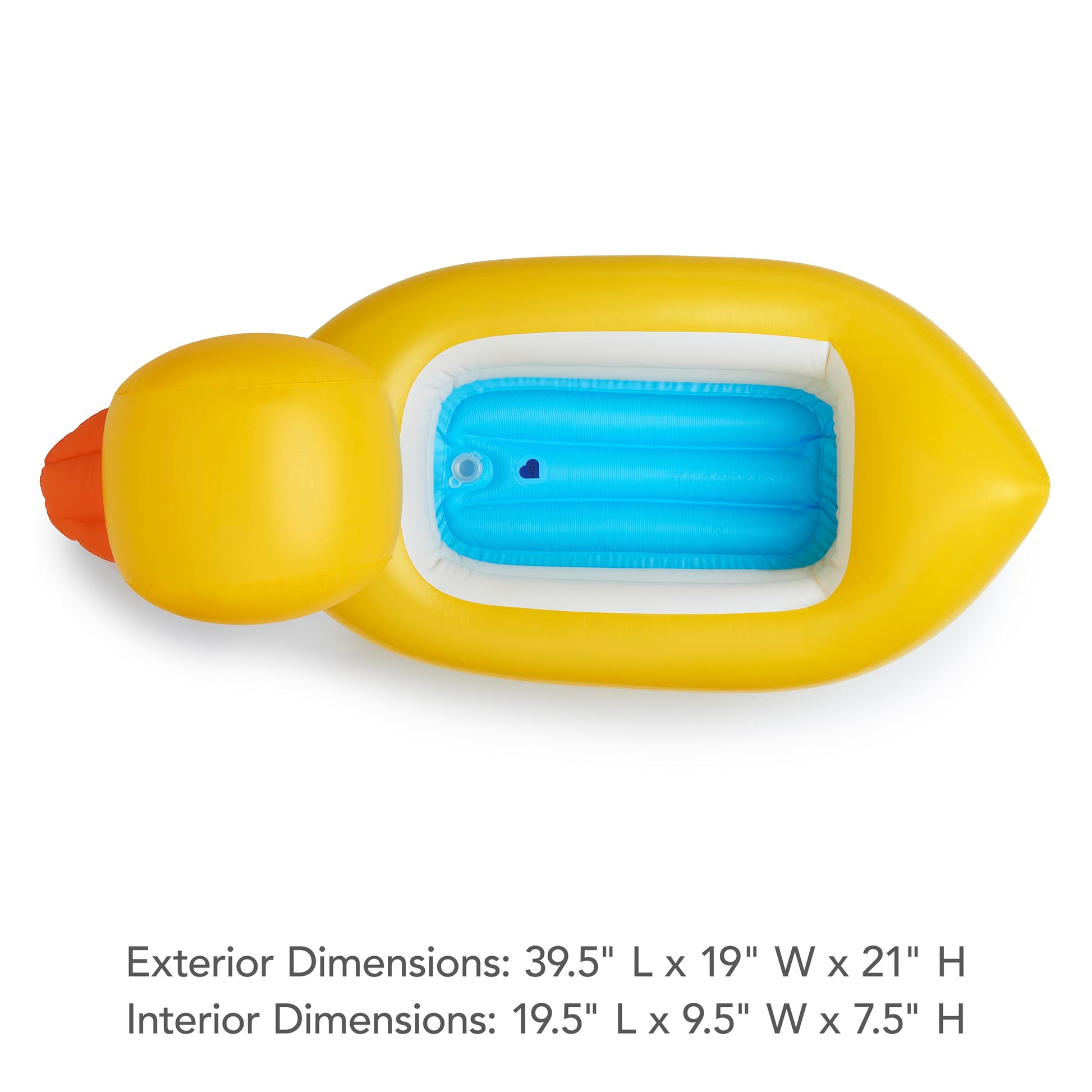 Munchkin - Bañera inflable para patos White Hot