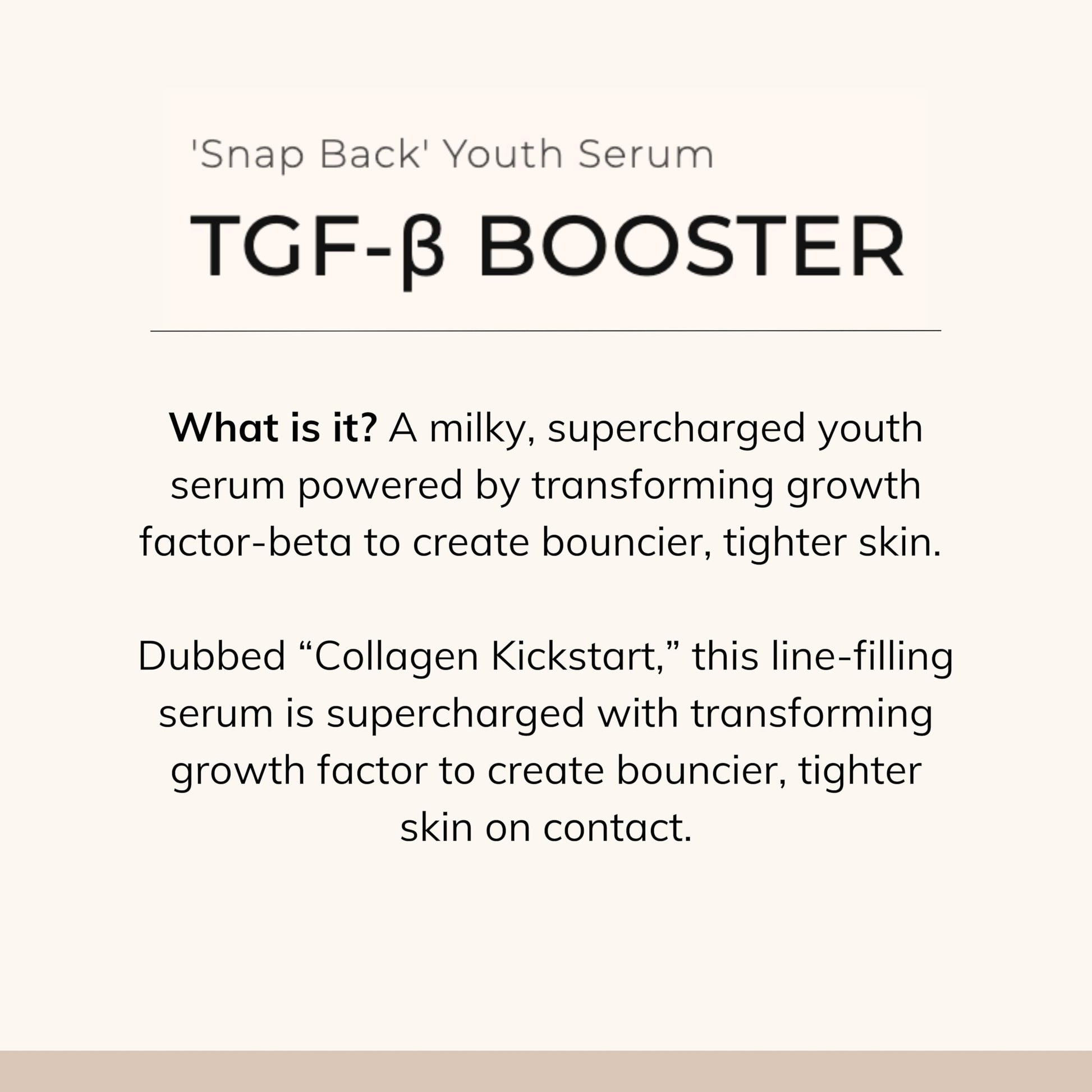 Le Mieux TGF-B Booster, 1 Ounce