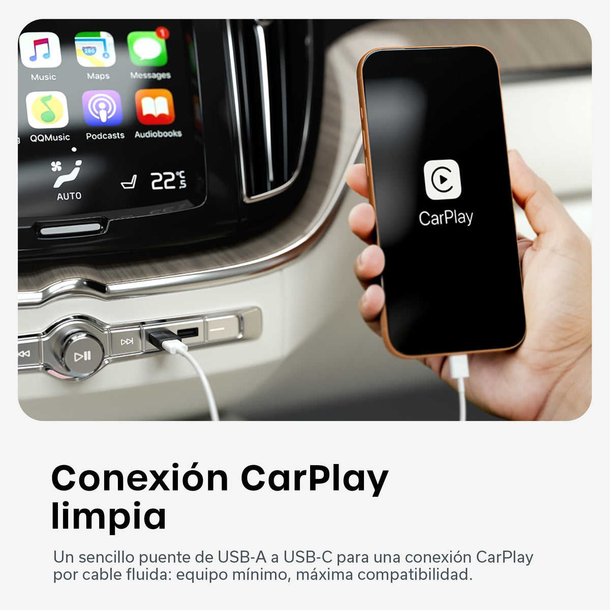 Adaptador USB-A a USB-C SATECHI Negro Espacial, Paquete de 2