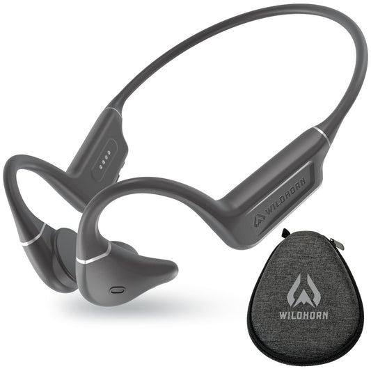 Auriculares de Natación Wildhorn Azul Conducción Ósea Bluetooth Impermeables