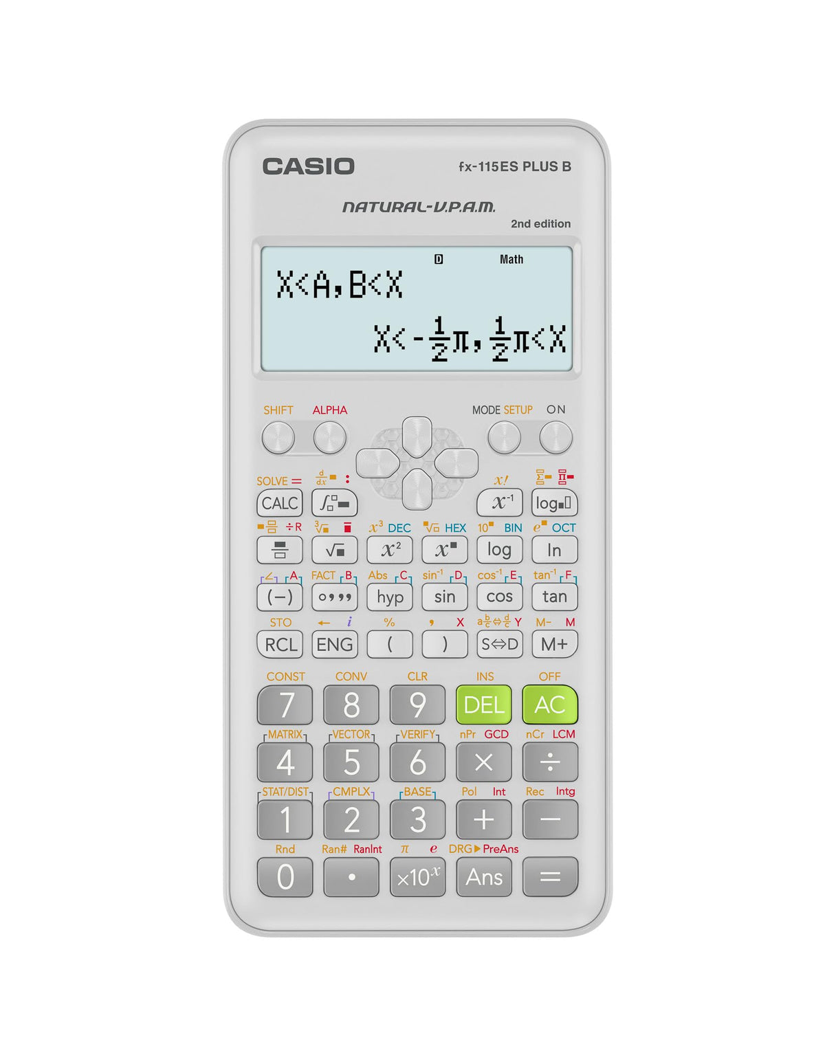 Calculadora Científica Casio Blanca Modelo FX-115ESPLSB-WA-IT