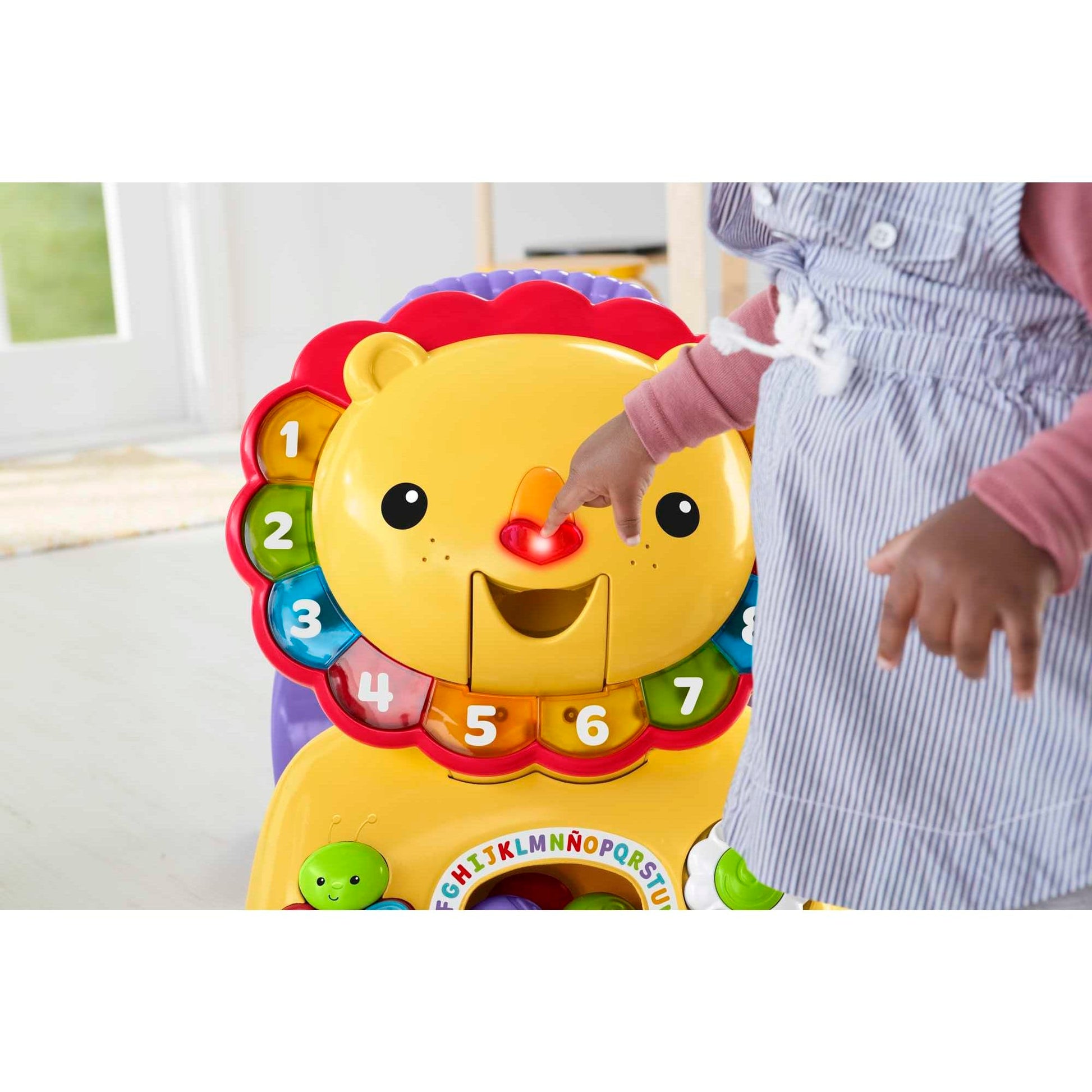 Fisher-Price Andadera León Camina Conmigo 3 en 1 con Luces y Sonidos para Bebés de 6 Meses en Adelante