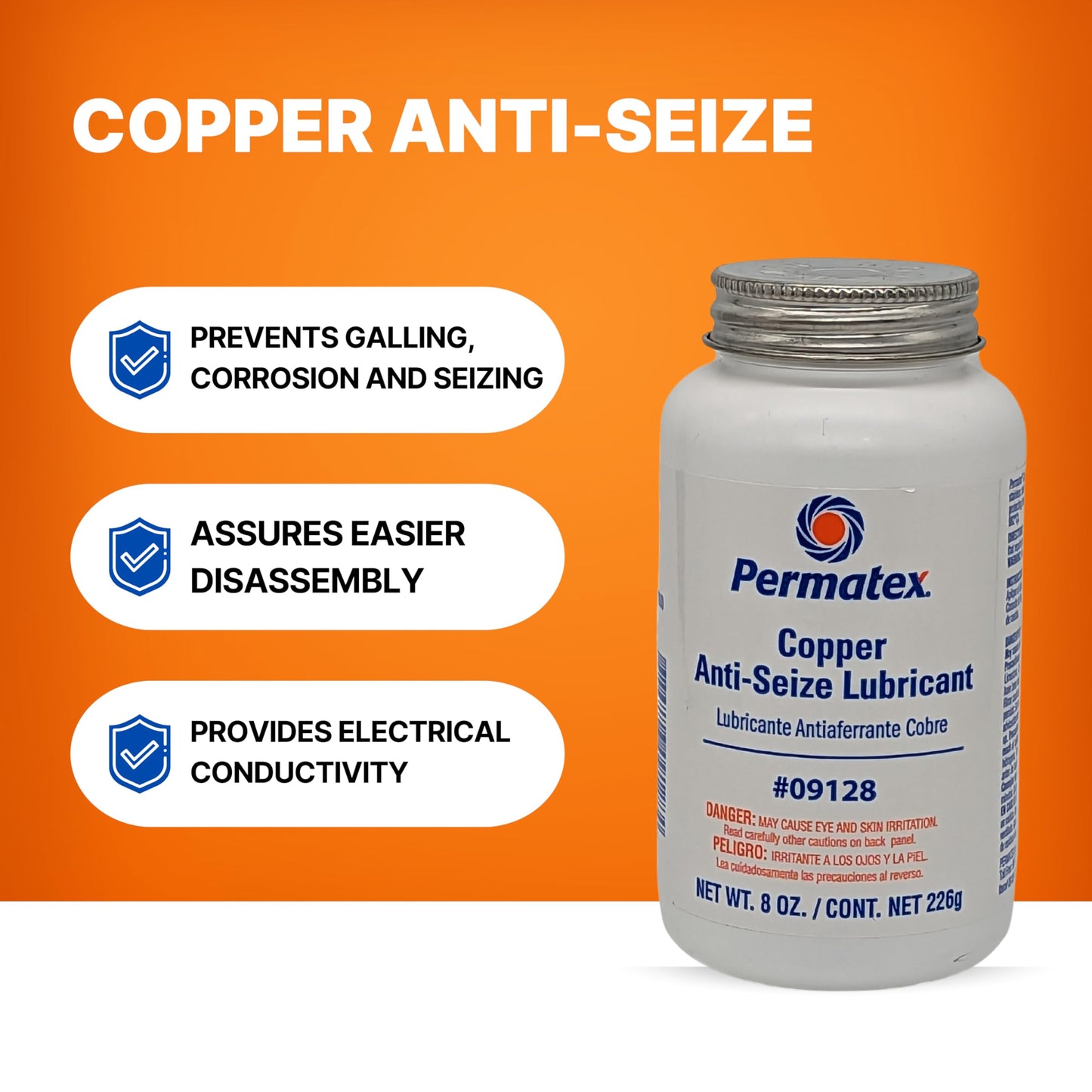 Lubricante Antiadherente de Cobre Permatex