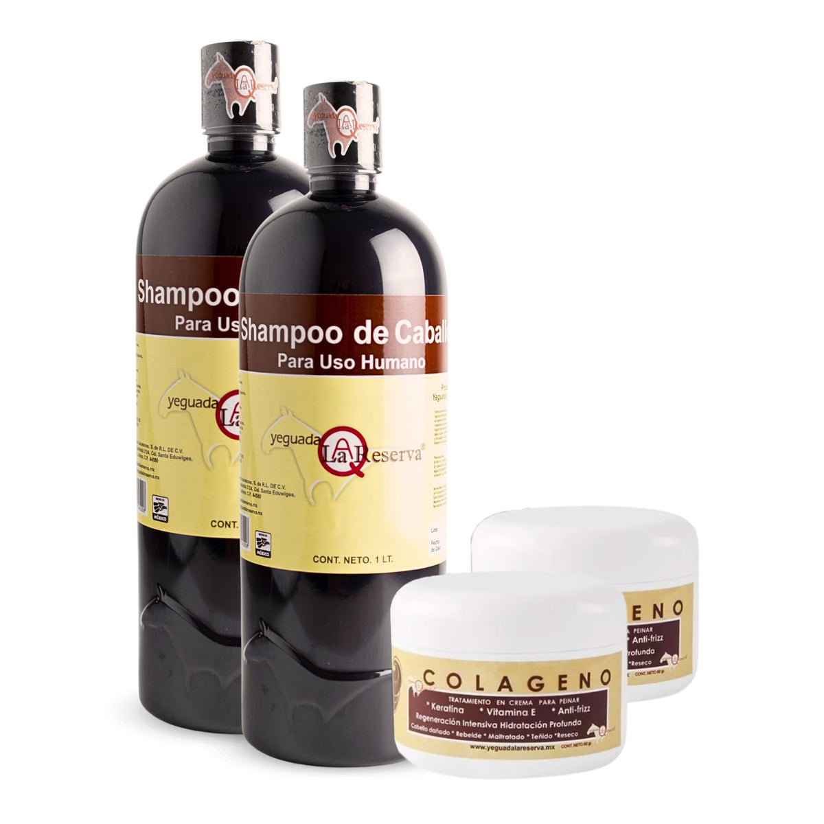 Shampoo Yeguada la Reserva Anticaída y Crecimiento con Colágeno Capilar Original