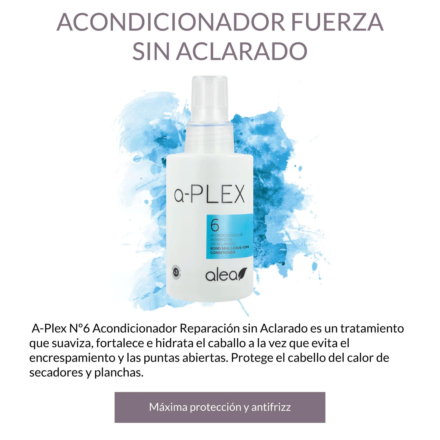 Alea a-Plex 6 Bond Seal Leave-On Hair Conditioner 3.9 fl.oz.