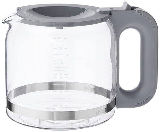 Braun BRSC007 - Jarra de repuesto para cafetera (12 tazas), color blanco
