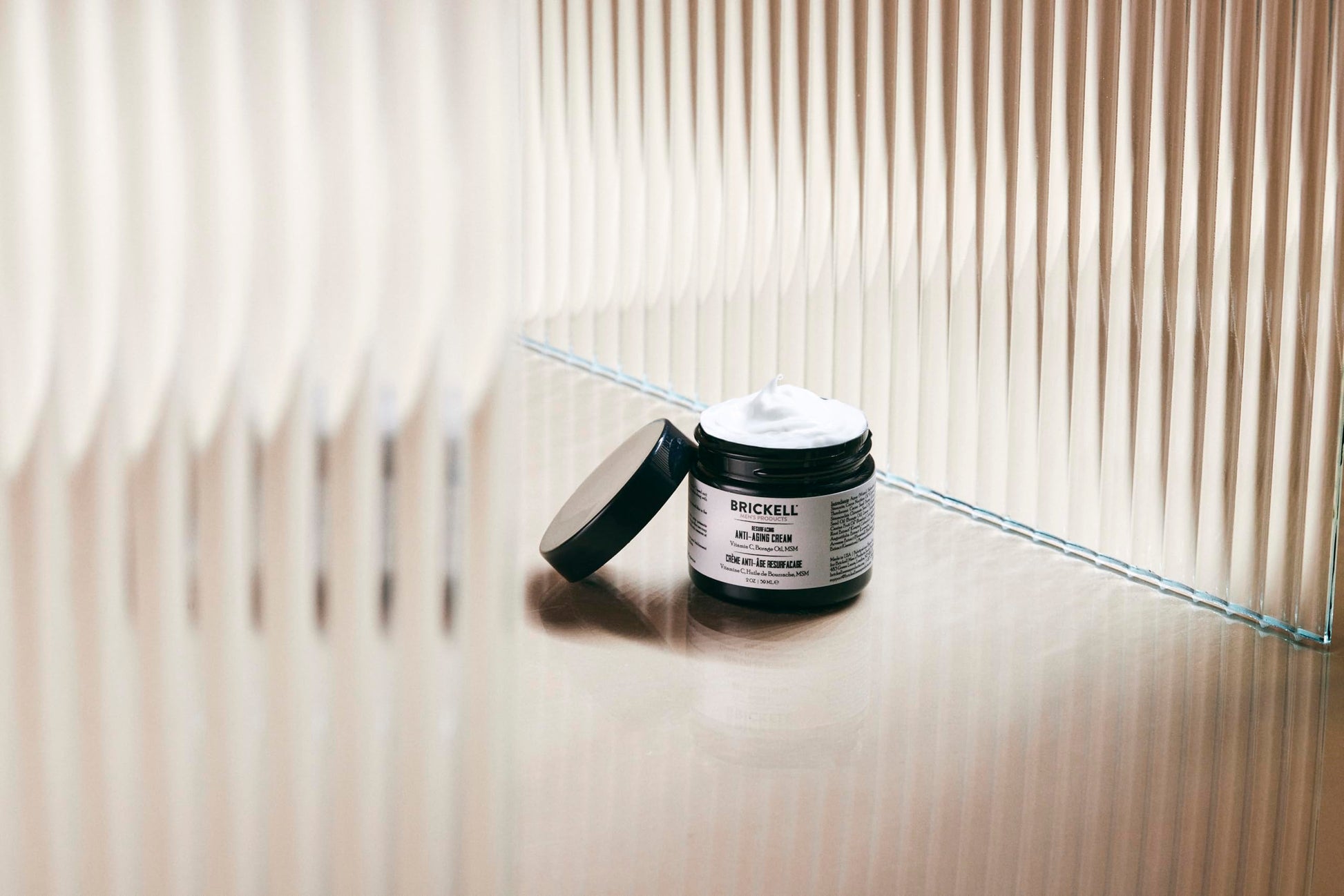 Brickell Men's Products Brickell - Crema antienvejecimiento para hombre, natural y orgánica, aroma de vitamina C