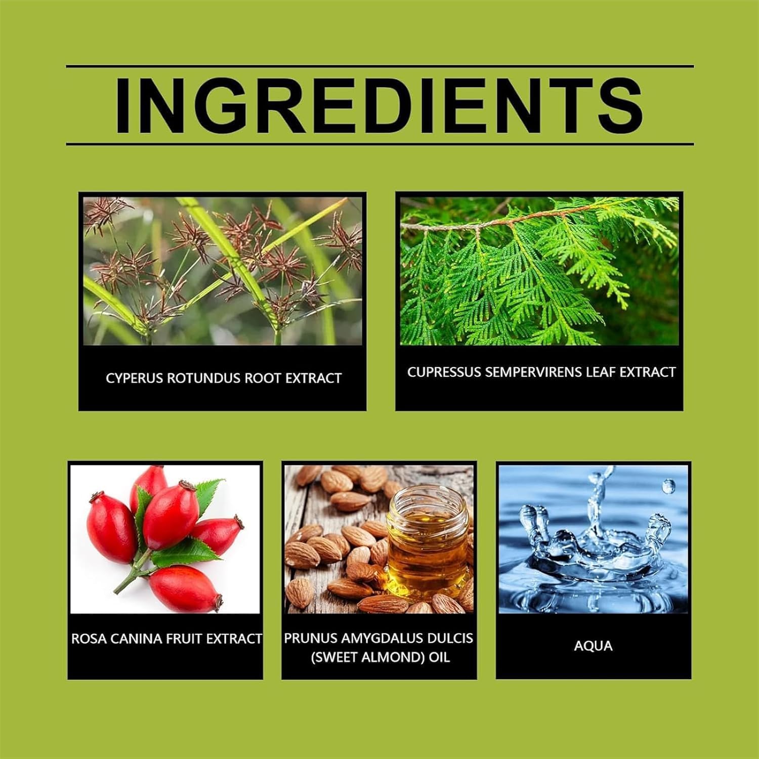 Pack 2 Aceites Naturales para Depilación y Reducción del Vello Corporal - Cyperus Rotundus - Todo Tipo de Piel