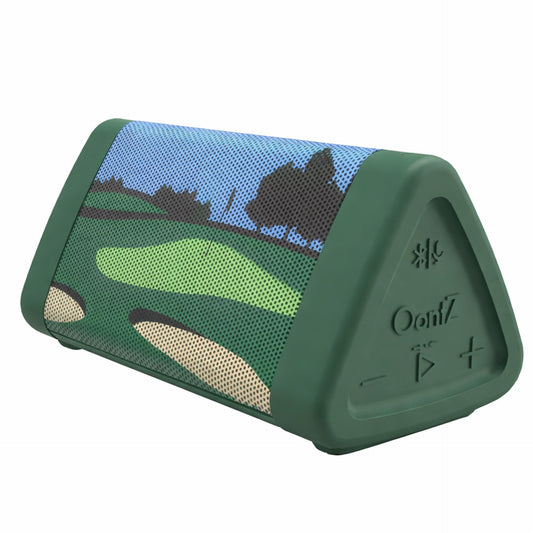 Oontz - Altavoz Bluetooth portátil de Golf con ángulo 3 Mejorado, Sonido de 5.0-10 W, batería de 14 Horas, Alcance inalámbrico de 100 pies, IPX5 Resistente al Agua, Altavoz pequeño económico para