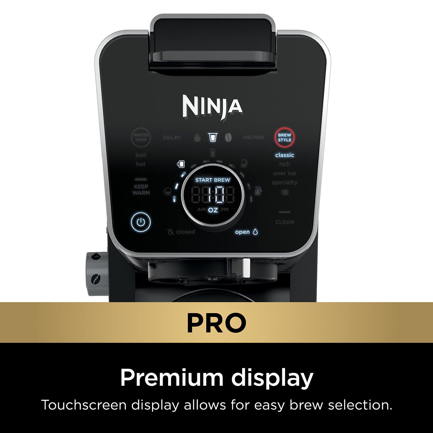Cafetera Ninja DualBrew Pro Specialty 12 Tazas con Combo K-Cup caliente y helada