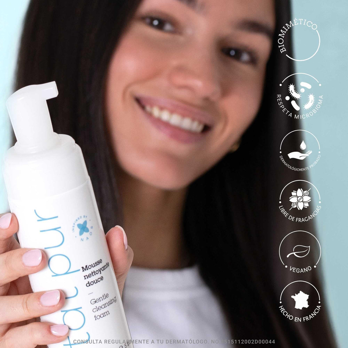 Etat Pur Espuma Limpiadora Limpia Y Suaviza, 150ml