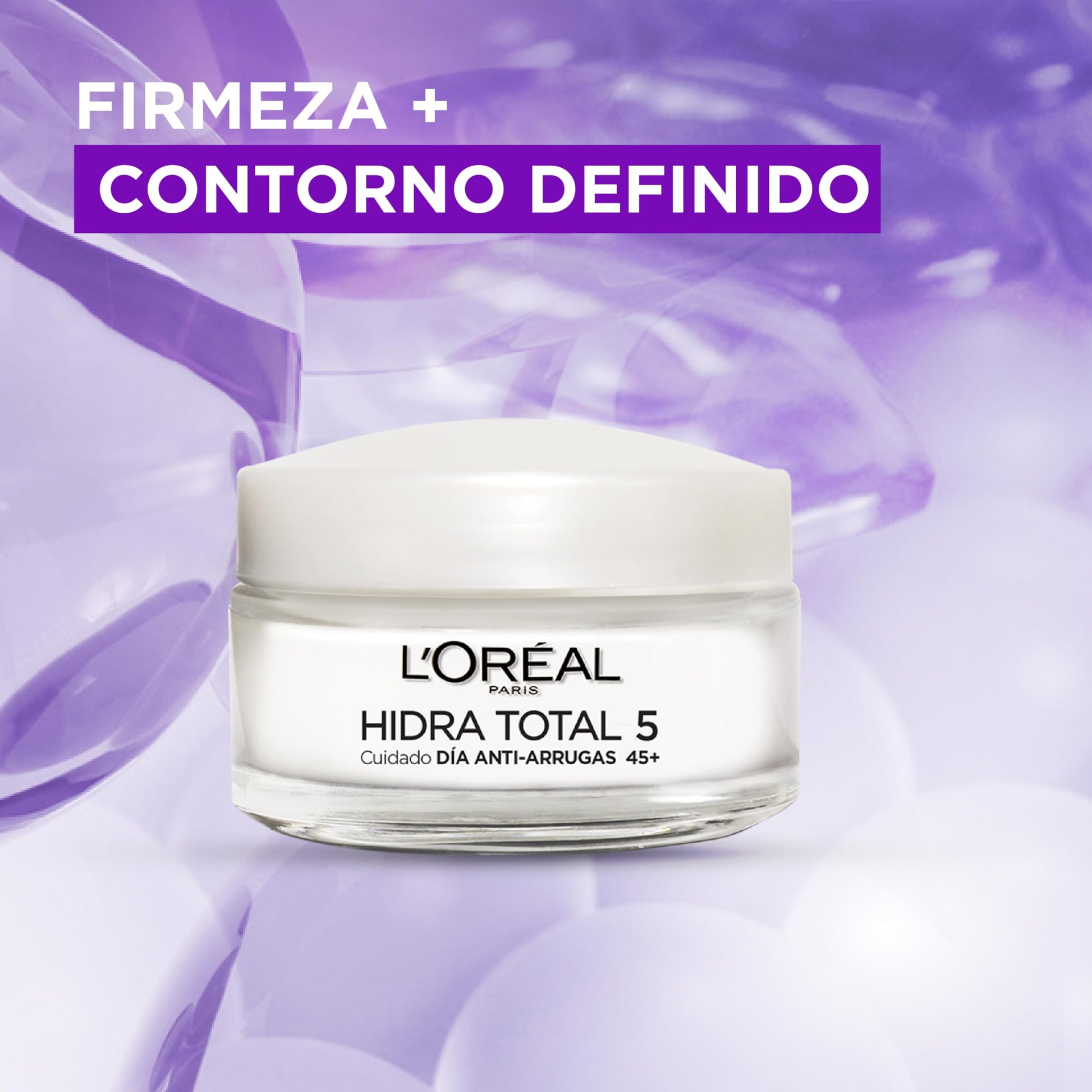 L'Oréal Paris Crema de Día Anti Arrugas Hidra Total 5 con Retinol, 50ml