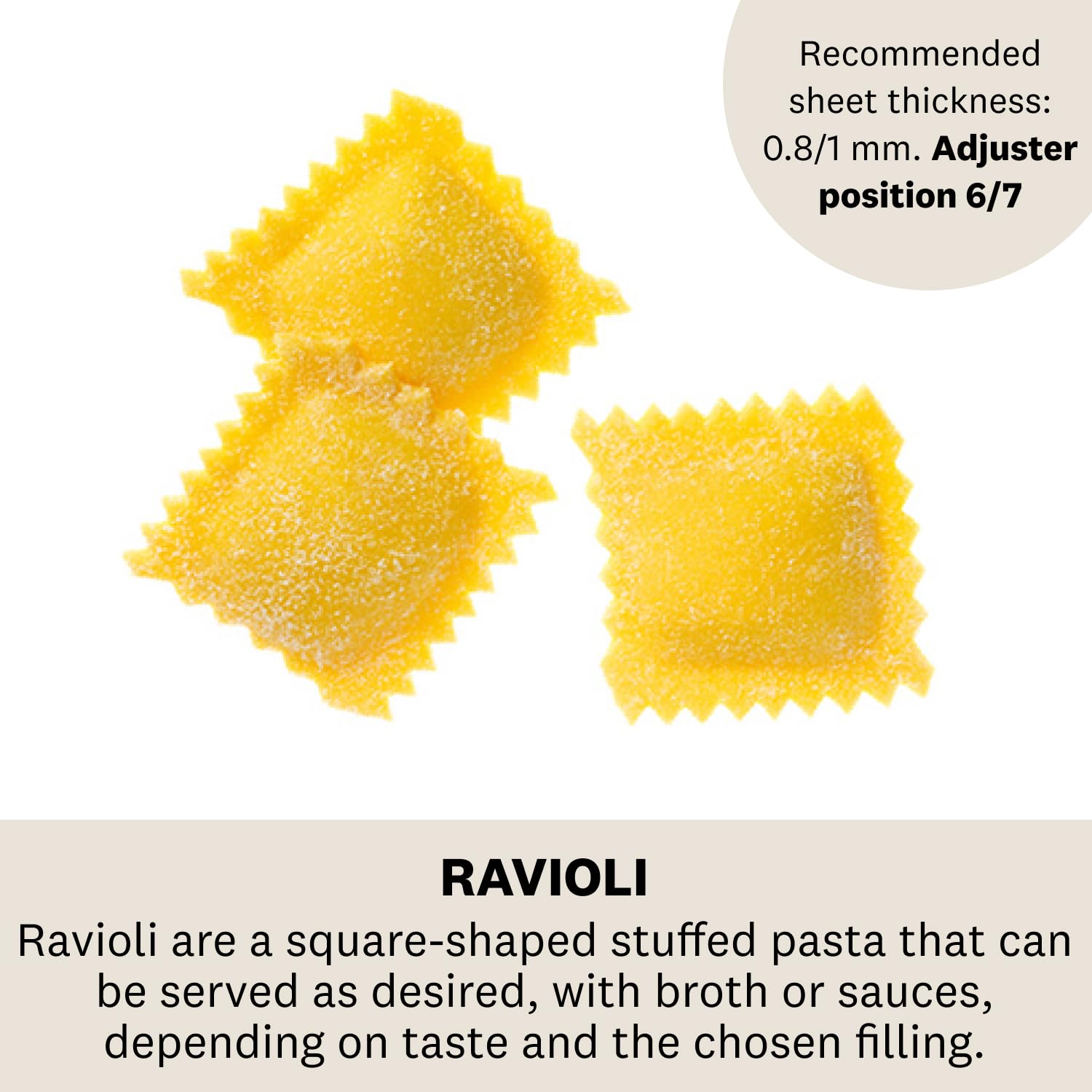 MARCATO Ravioli Accesorio de hogar, Cromo (18 cm, 10 cm, 11,5 cm)