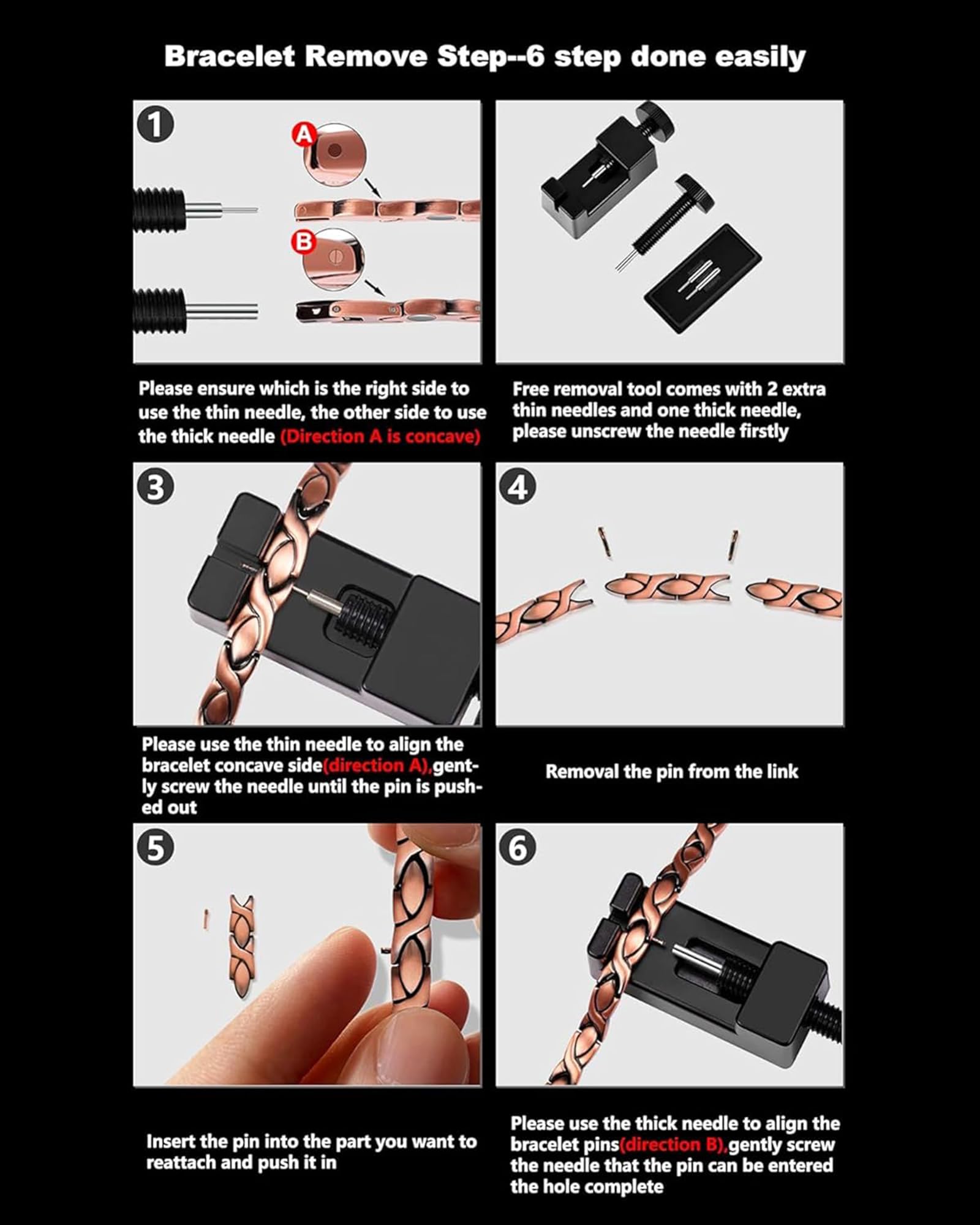 Jecanori Pulseras de acero de titanio para hombre - Pulsera ultra para hombre con herramienta de extracción y caja de regalo de joyería