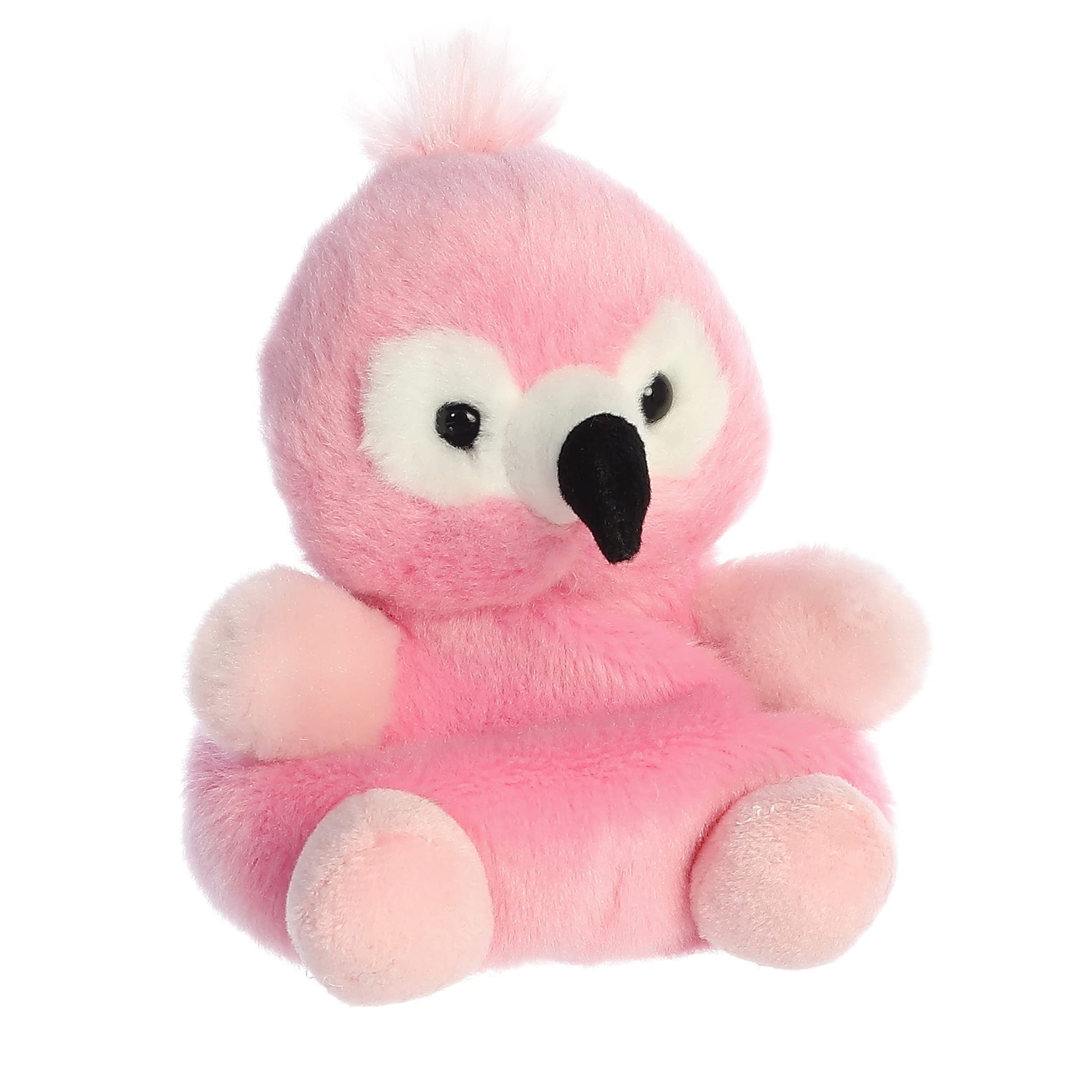 Aurora® Adorable Palm Pals™ Pinky Flamingo™ Peluche - Diversión de Bolsillo - Juego sobre la Marcha - Rosa 5 Pulgadas