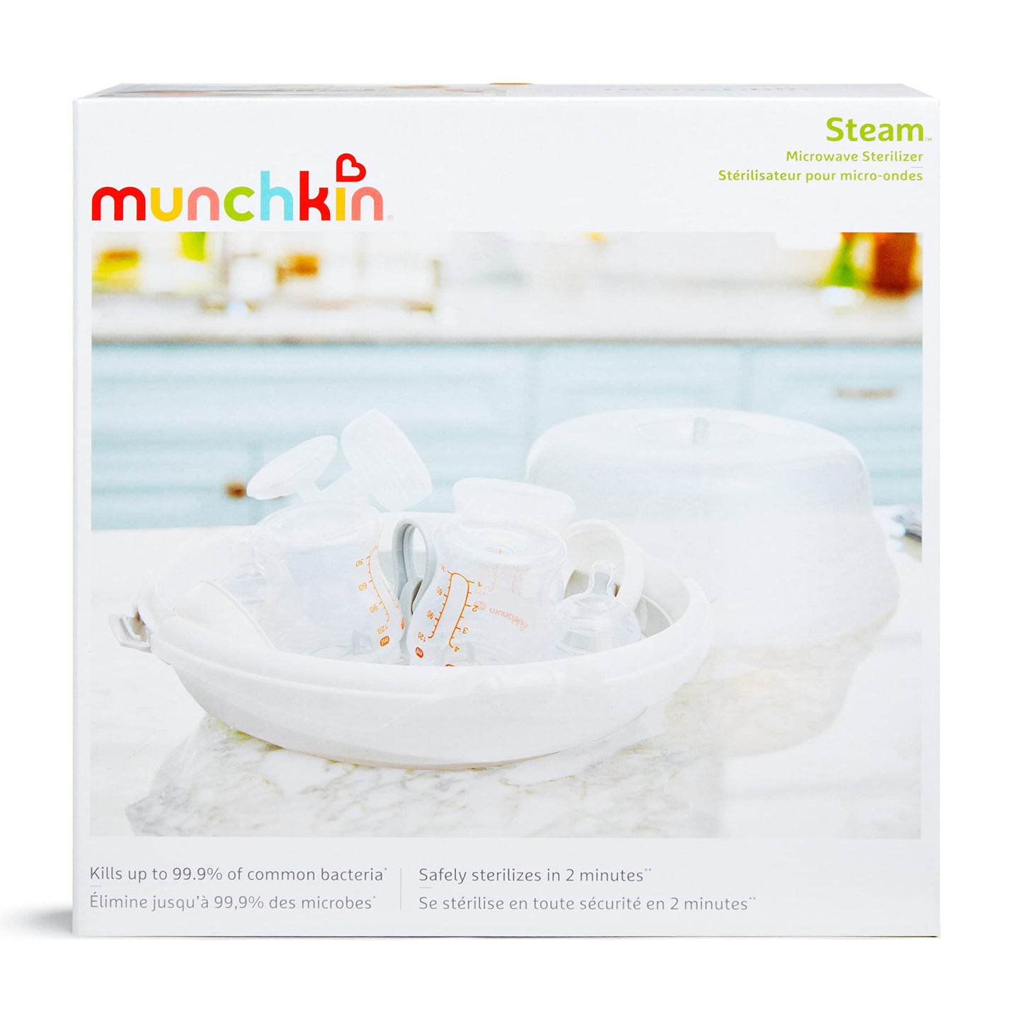 Esterilizador Munchkin Steam Guard microondas