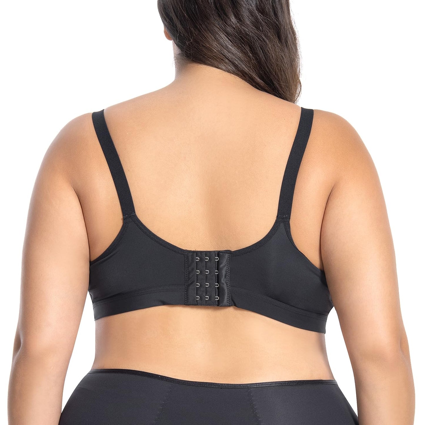 Brasier de Lactancia Suekaphin Negro Talla Grande para Mujer