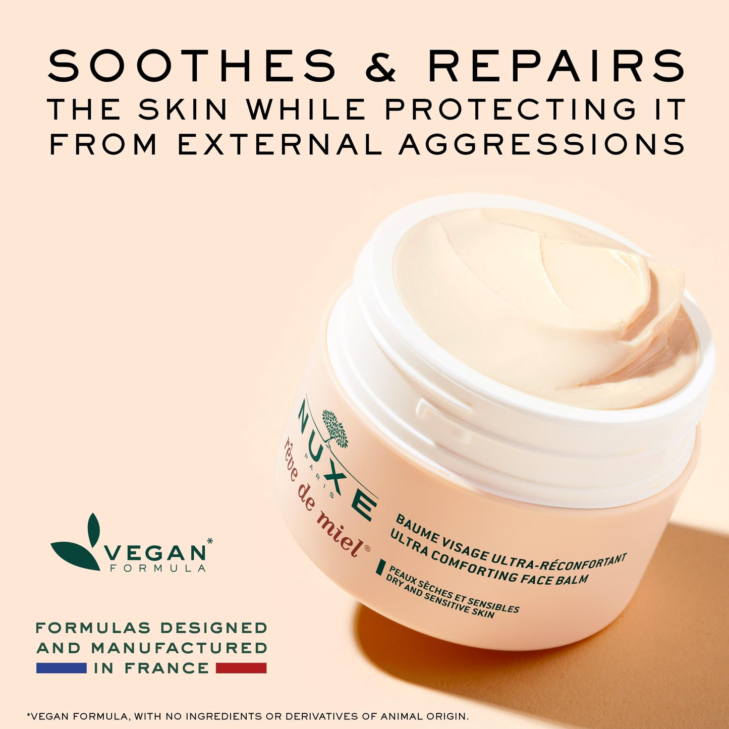 Bálsamo Facial Nuxe Reve de Miel Ultra-Reconfortante Piel Seca Sensible