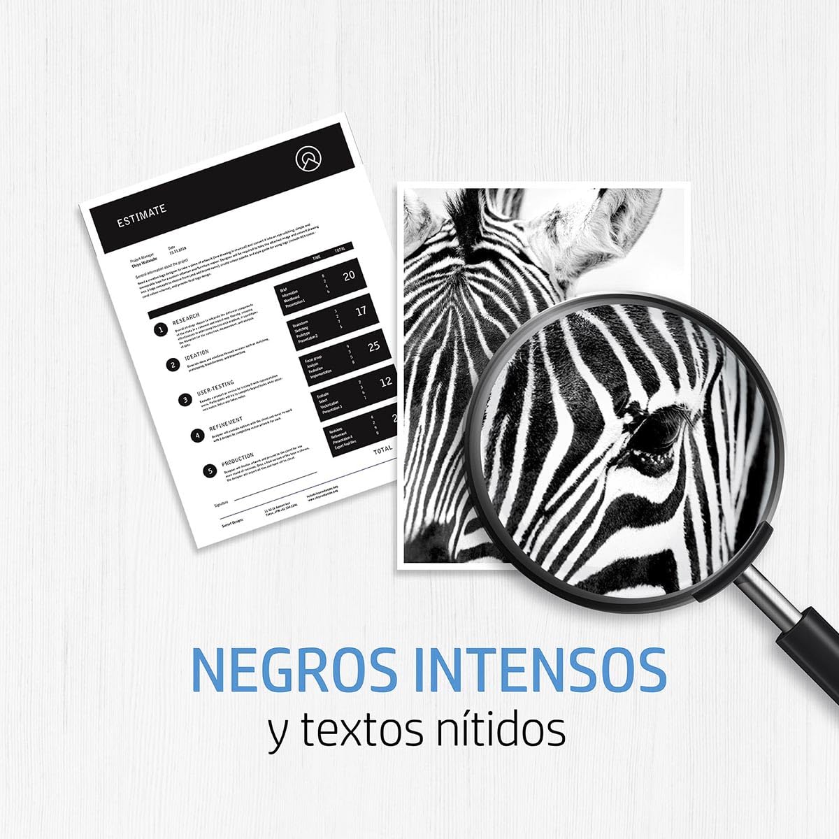 Kit de Recarga de Tóner Original HP Negro para Neverstop Laser 103A y MFP 1200 Rendimiento 2500 Páginas