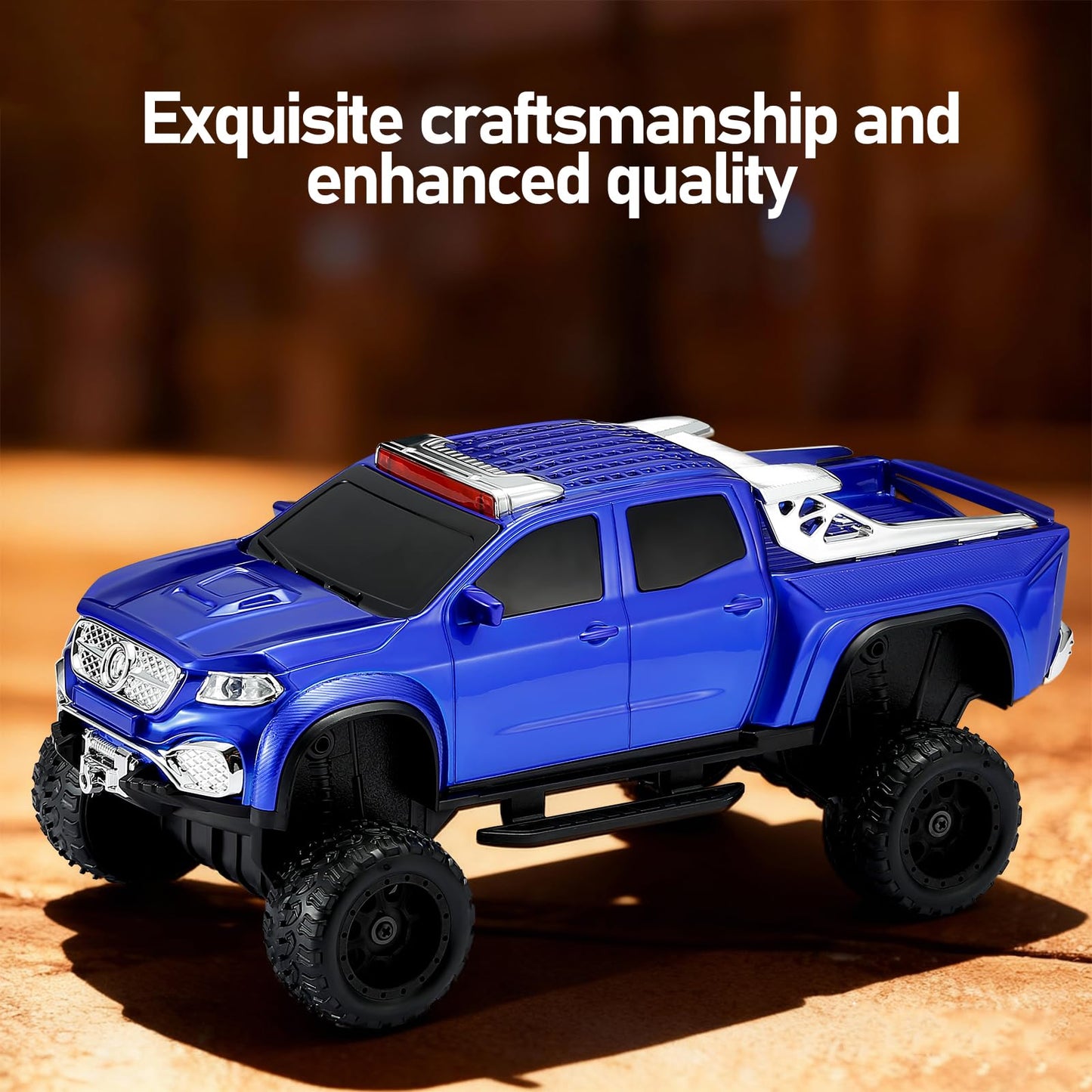 WSTER WS-X65 - Altavoz Bluetooth para camioneta todoterreno, color azul