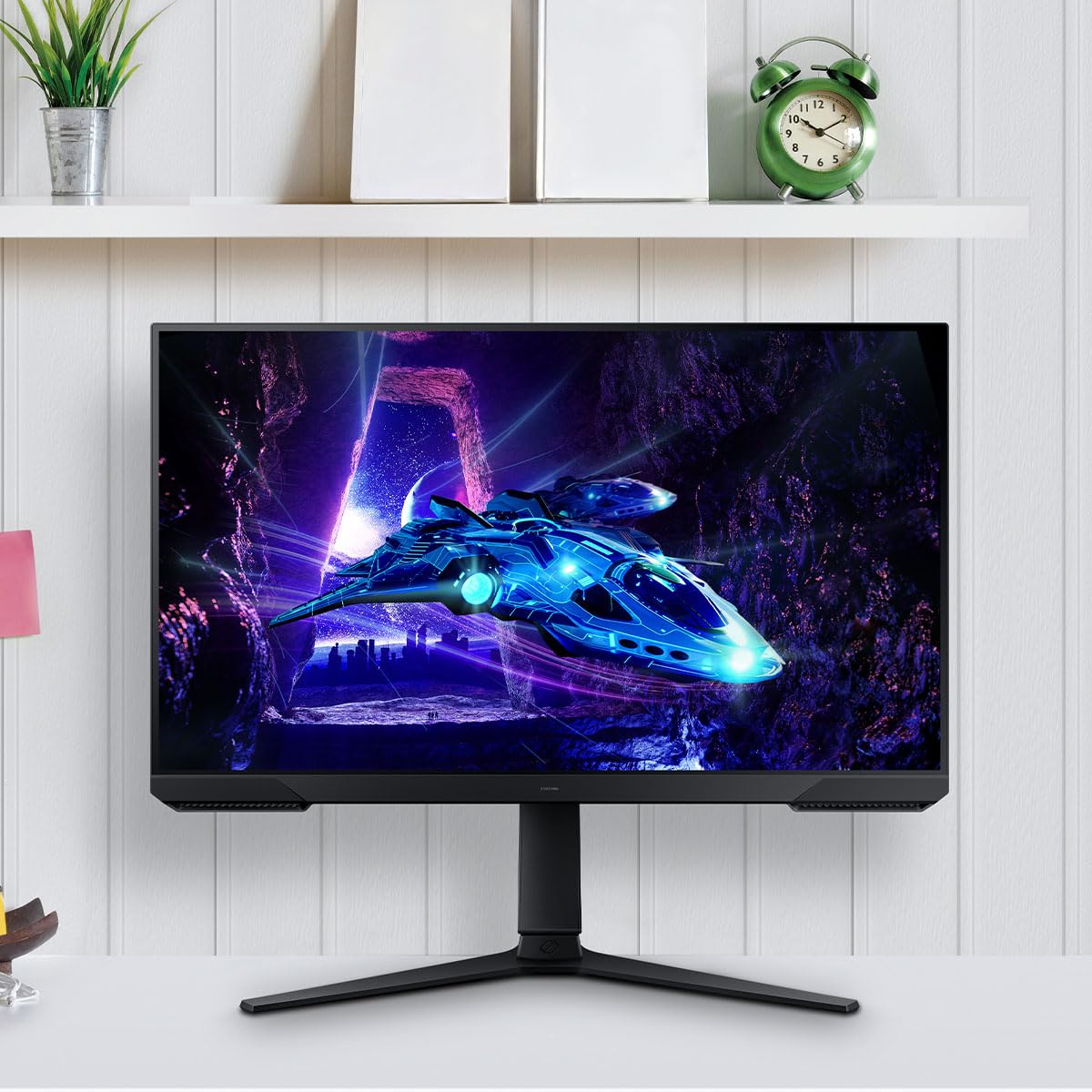 Monitor Gamer Samsung Odyssey 24 Pulgadas Curvo FHD VA 180 Hz G3