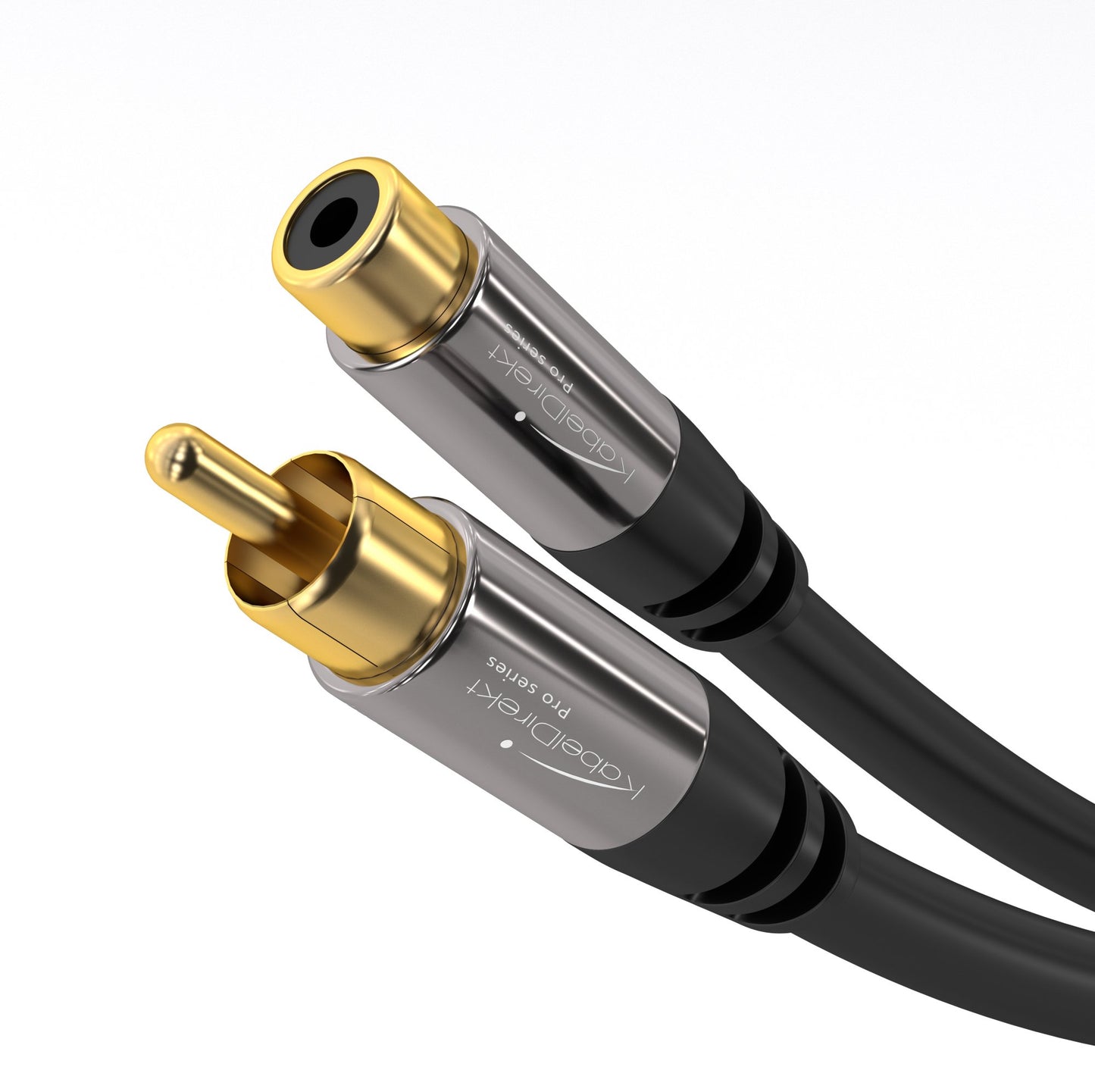 KabelDirekt – Cable de extensión Cinch – 9ft/3m