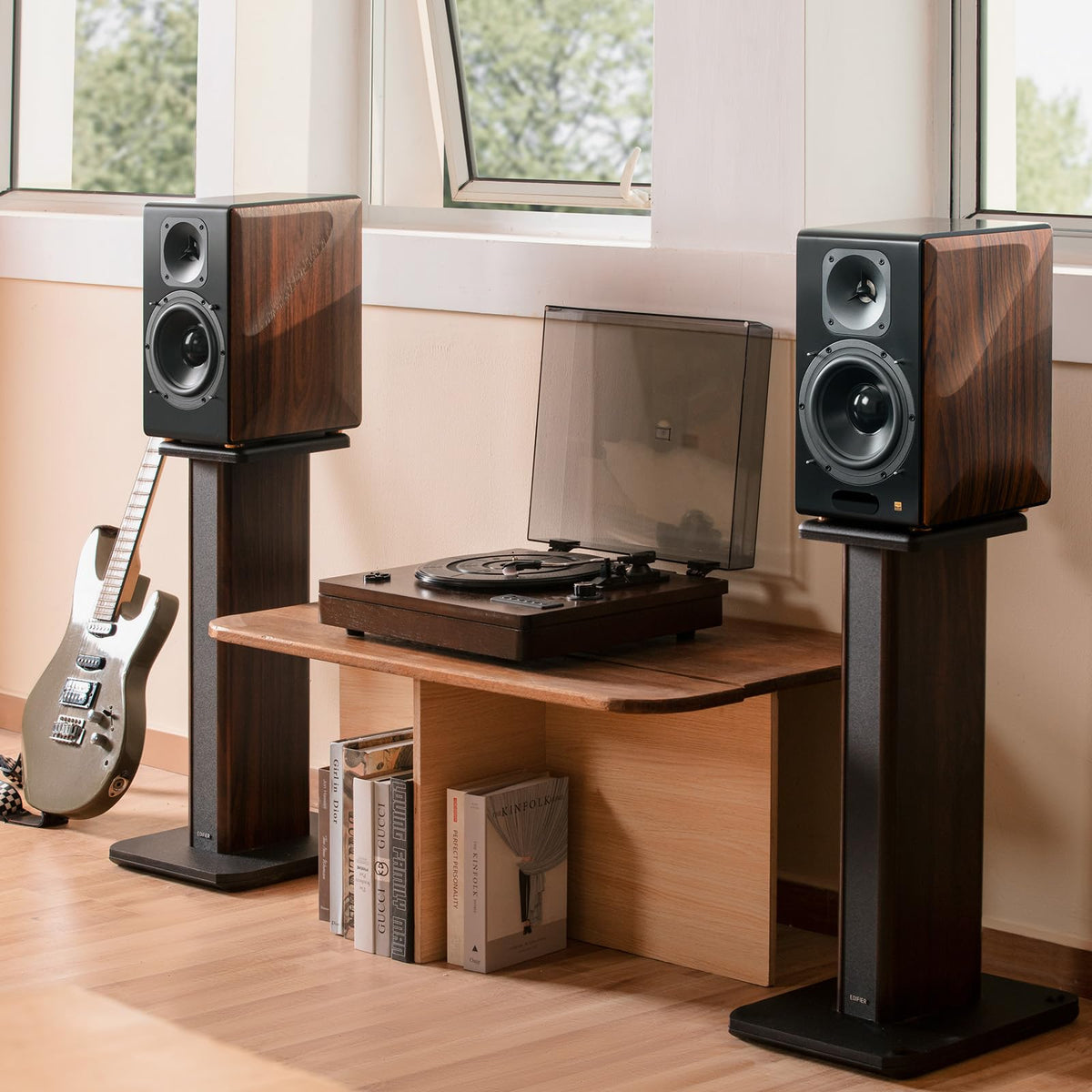 Altavoces Activos Edifier S3000MKII Negros con Bluetooth 5.0 aptX y Woofer de 6.5 Pulgadas para Audio de Alta Resolución