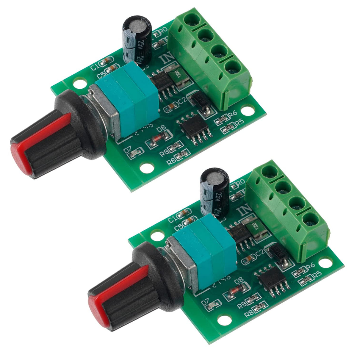 Driver de Velocidad de Motor CC BOJACK Bajo Voltaje PWM Ajustable