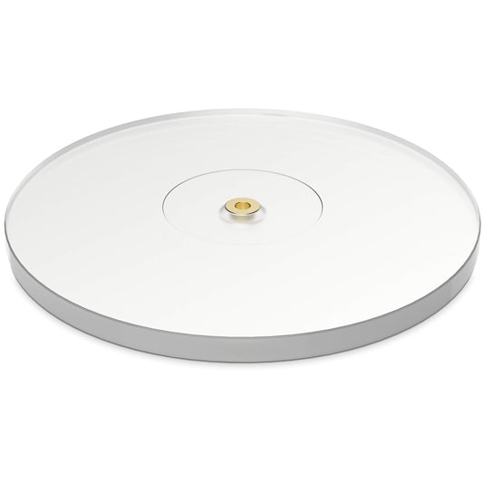 Plato Acrílico Esmerilado Alta Densidad Fluance para Tocadiscos de Referencia