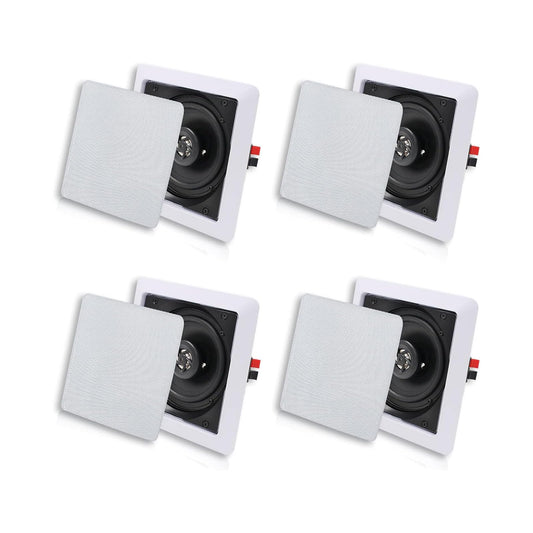 Altavoces de Techo Herdio Blanco con Bluetooth de 320 W para Cine en Casa, 2 Pares