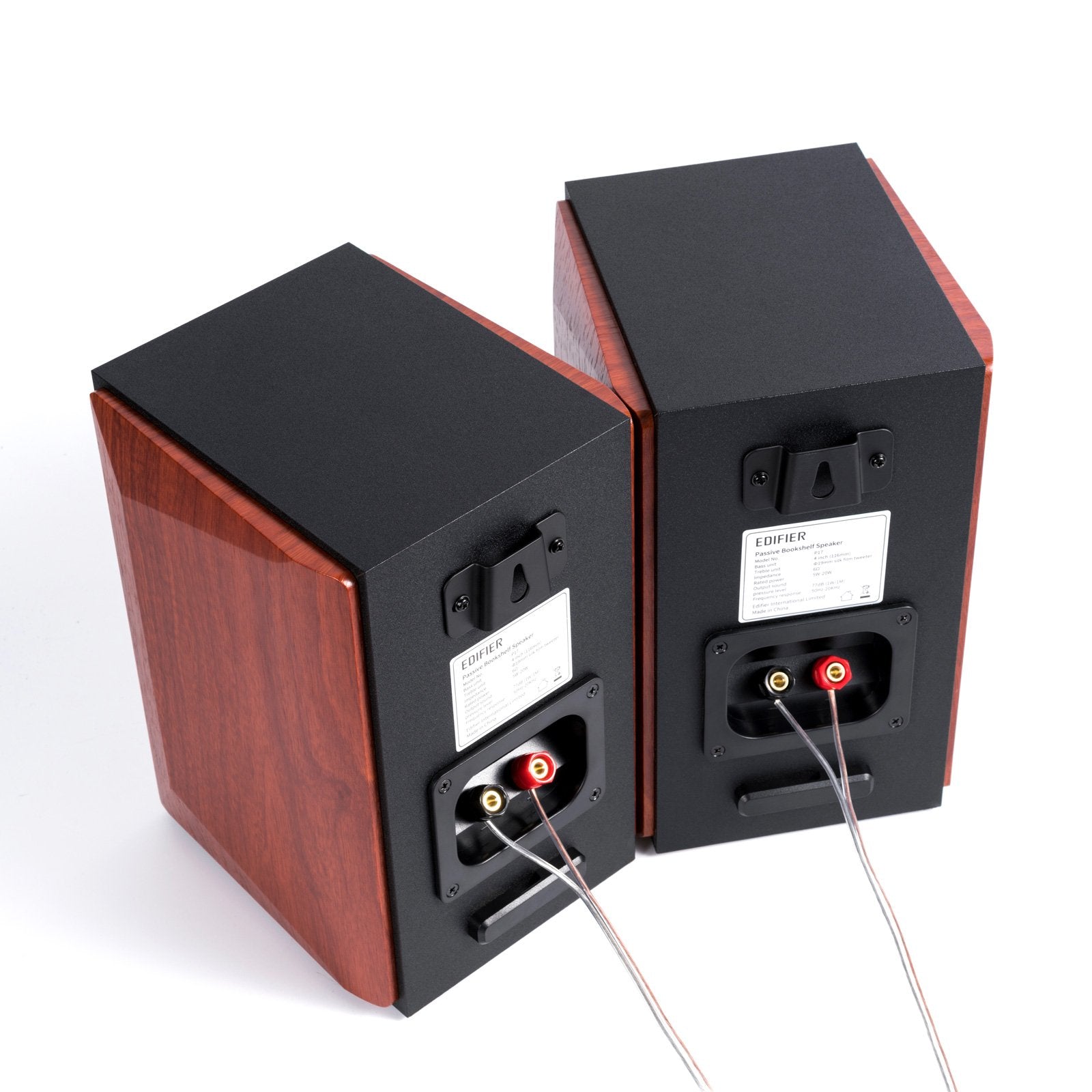 Altavoces Pasivos Edifier P17 Negro con Soporte Integrado para Colgar en la Pared
