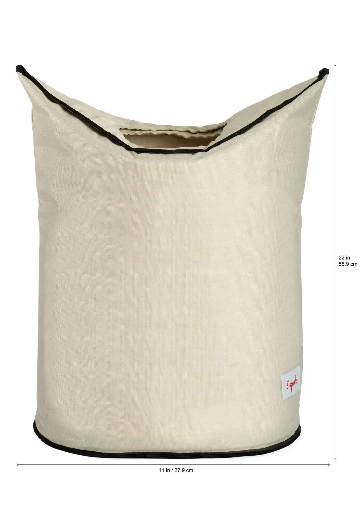 3 Sprouts Baby Laundry Hamper Cesta organizadora de almacenamiento para ropa de guardería - Orangután