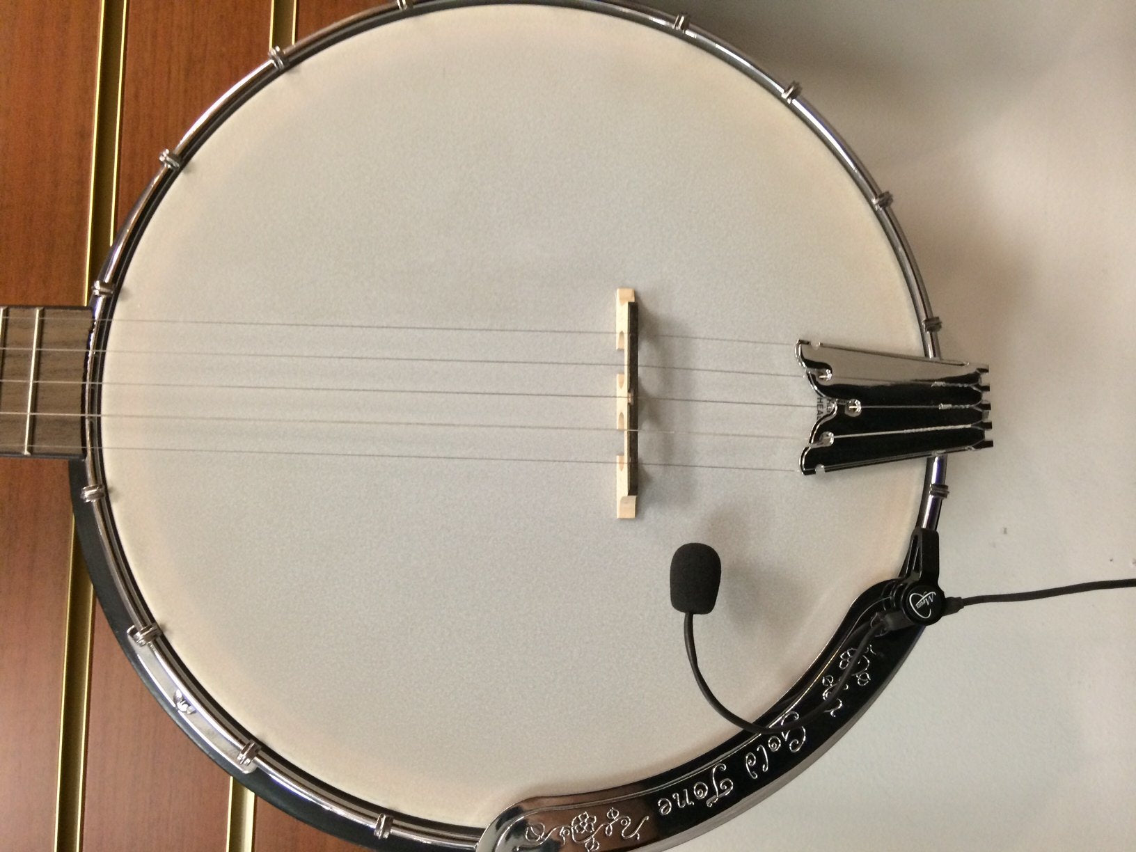 Pickup para Banjo Myers Pickups Plata con Micro-Gooseneck Flexible