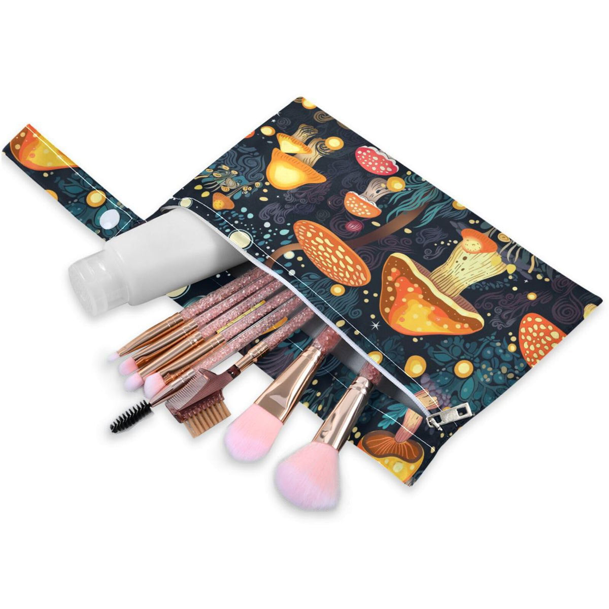 GOODOLD - Bolsa húmeda para pañales de tela para bebé, impermeable, reutilizable, con dos bolsillos con cierre para trajes de baño, 2 unidades